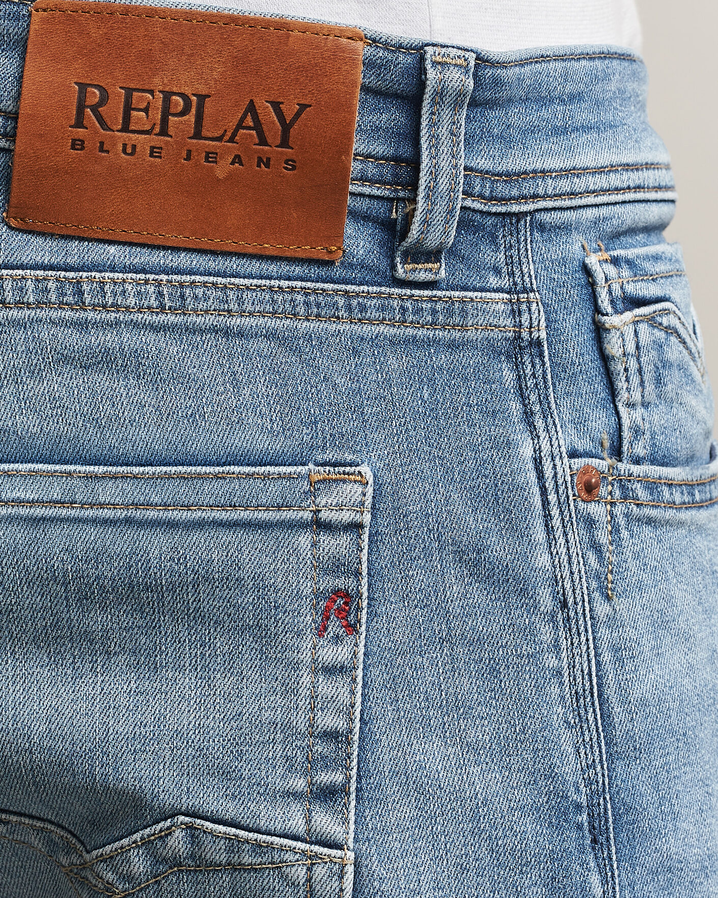 Uomini | Jeans | Replay | Rocco Comfort Fit Original Jeans Light Blue
