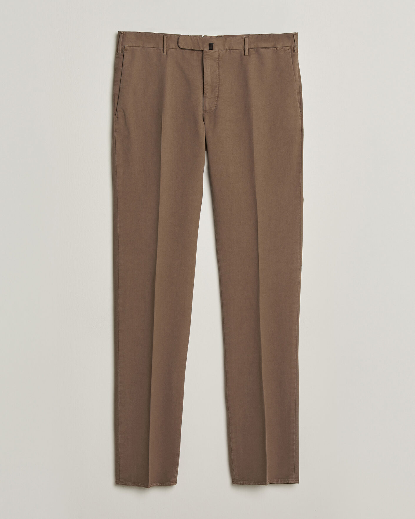 Uomini | Pantaloni | Incotex | Slim Fit Soft Cotton Stretch Chinos Taupe