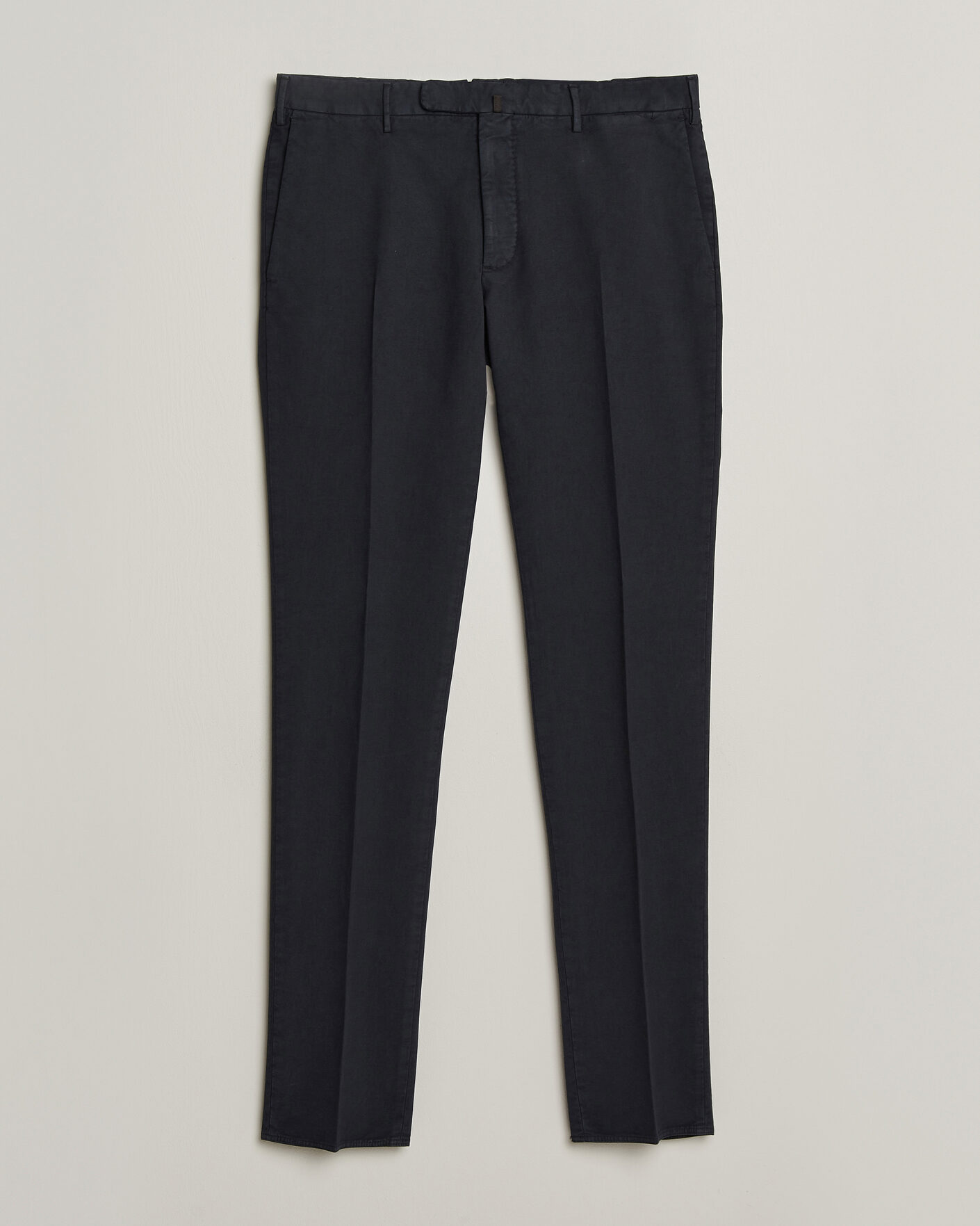 Uomini | Pantaloni | Incotex | Slim Fit Soft Cotton Stretch Chinos Navy