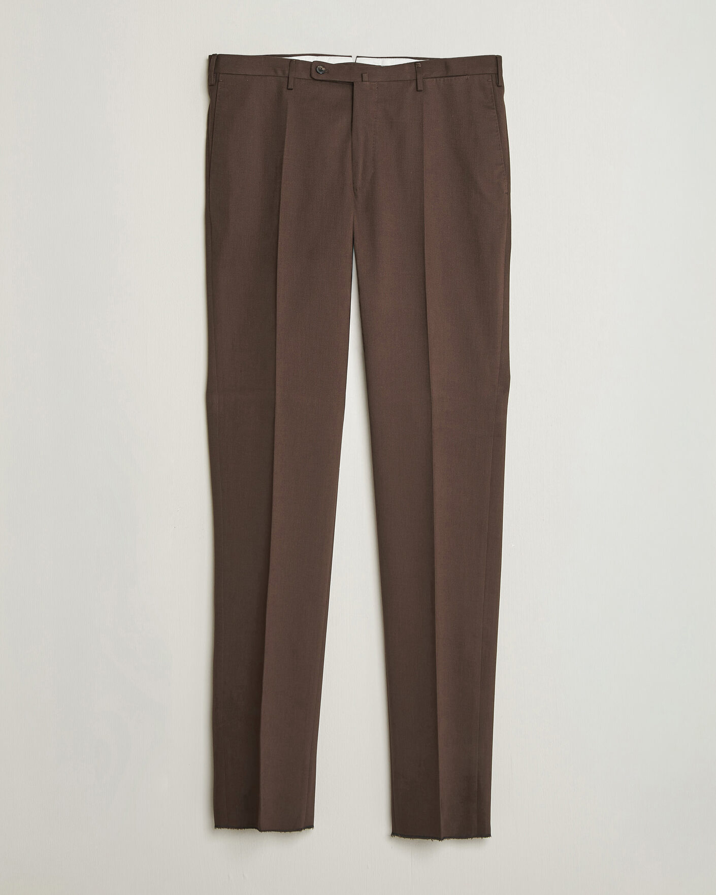 Uomini | Pantaloni | Incotex | Regular Fit Cotton/Cashmere Trousers Military