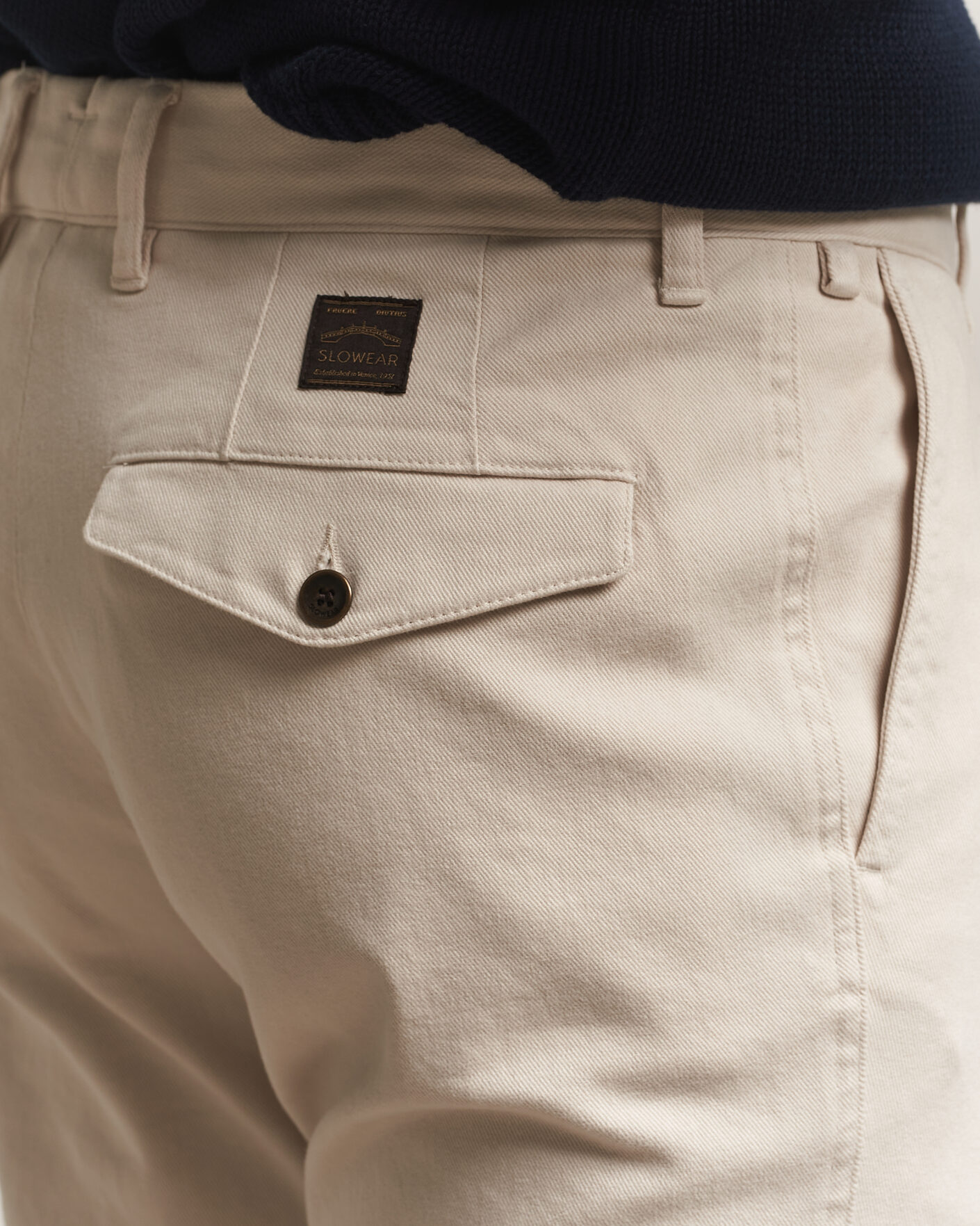 Uomini | Pantaloni | Incotex | Regular Fit Cover Chinos Off White