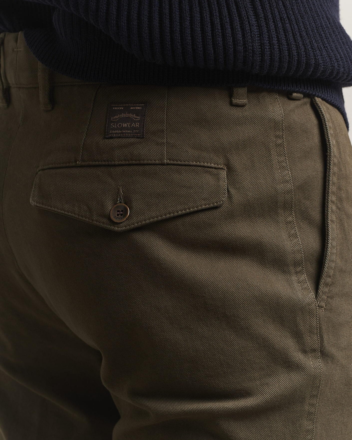 Uomini | Pantaloni | Incotex | Regular Fit Cover Chinos Dark Green
