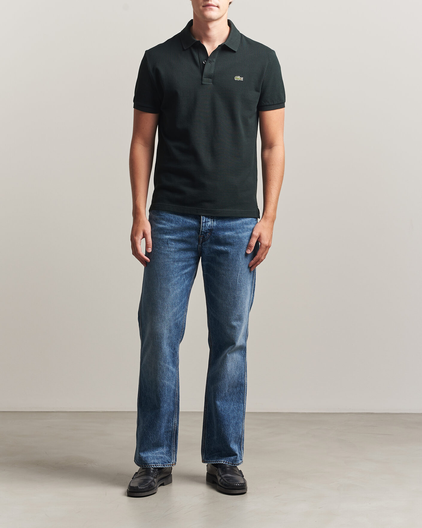 Uomini | Polo | Lacoste | Slim Fit Polo Piké Dark Varech