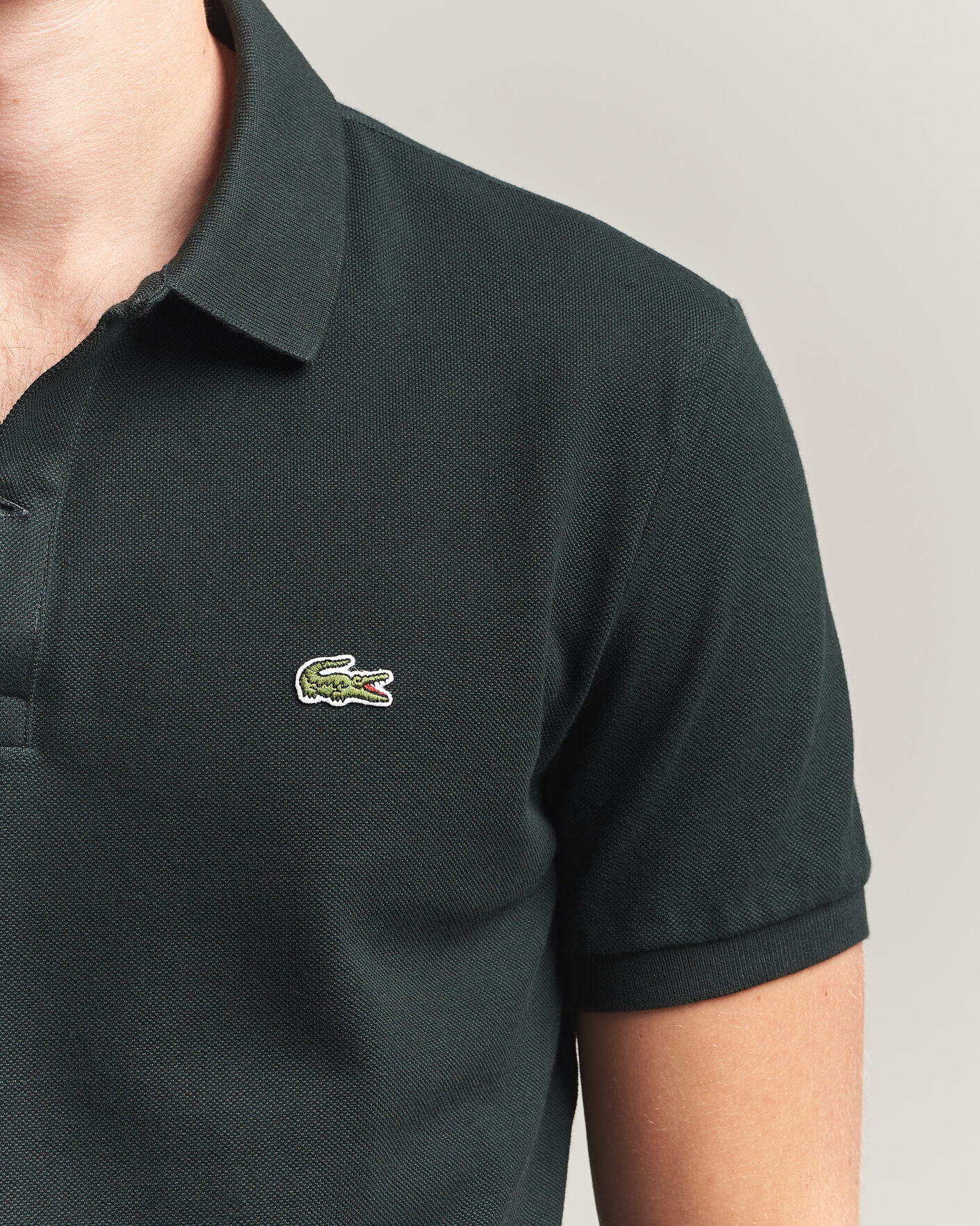 Uomini | Polo | Lacoste | Slim Fit Polo Piké Dark Varech