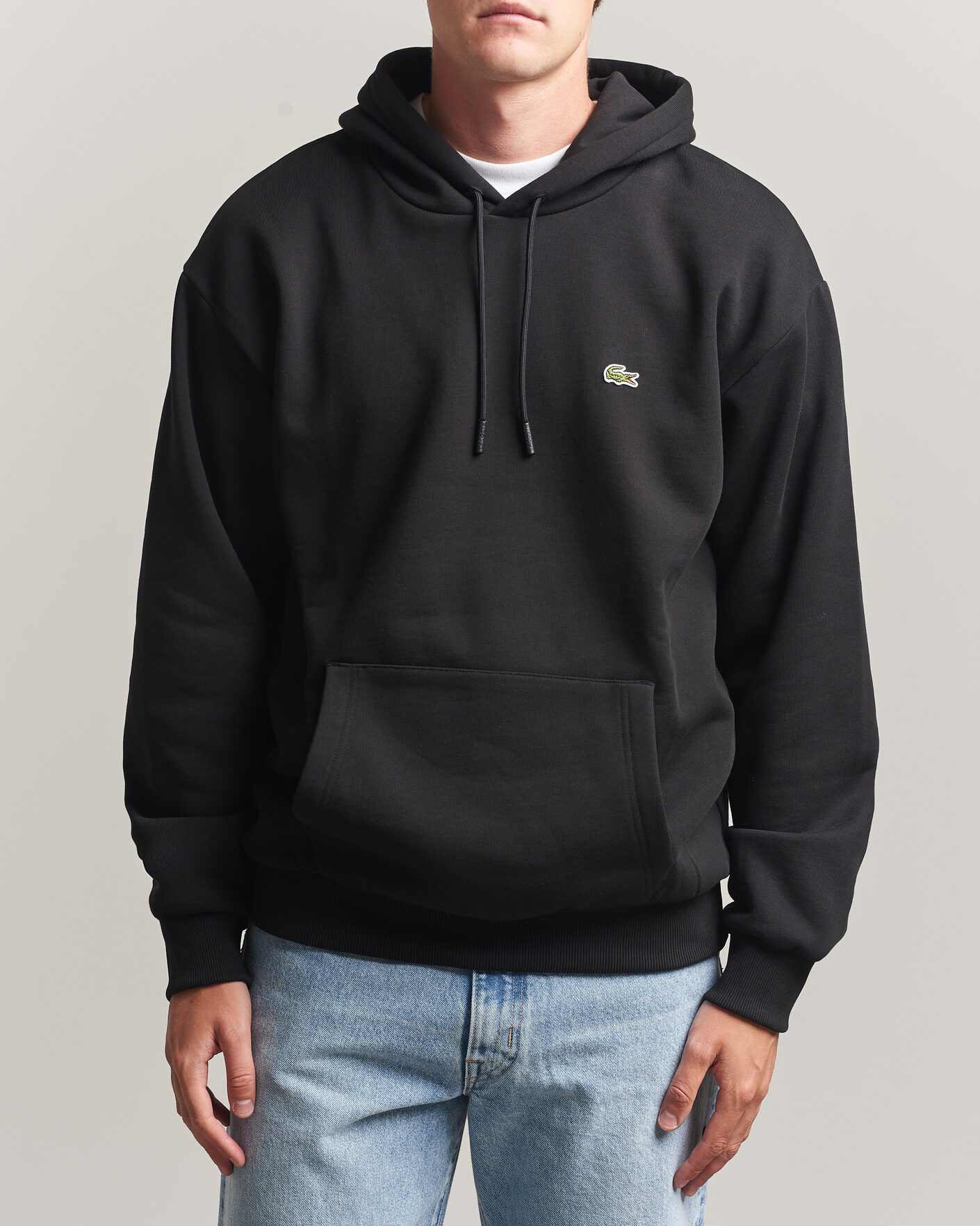 Uomini | Maglieria | Lacoste | Hoodie Black