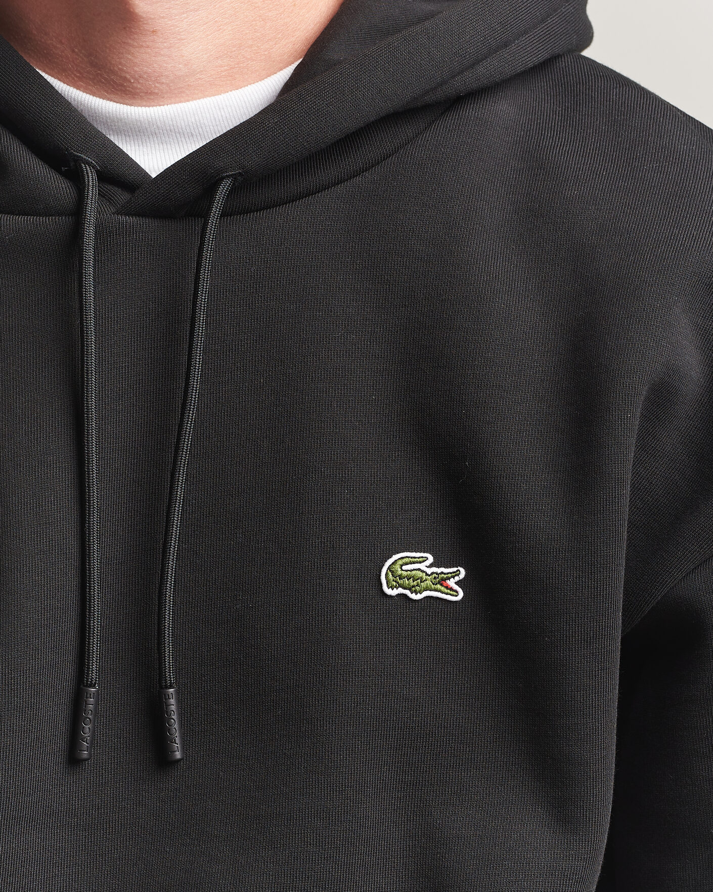Uomini | Maglieria | Lacoste | Hoodie Black