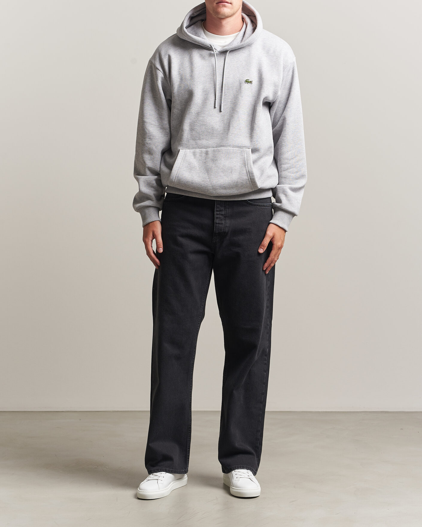 Uomini | Maglieria | Lacoste | Hoodie Silver Chine