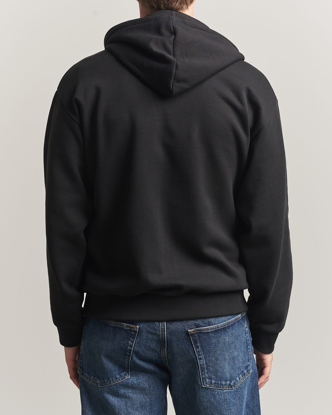 Uomini | Maglieria | Lacoste | Full Zip Hoodie Black