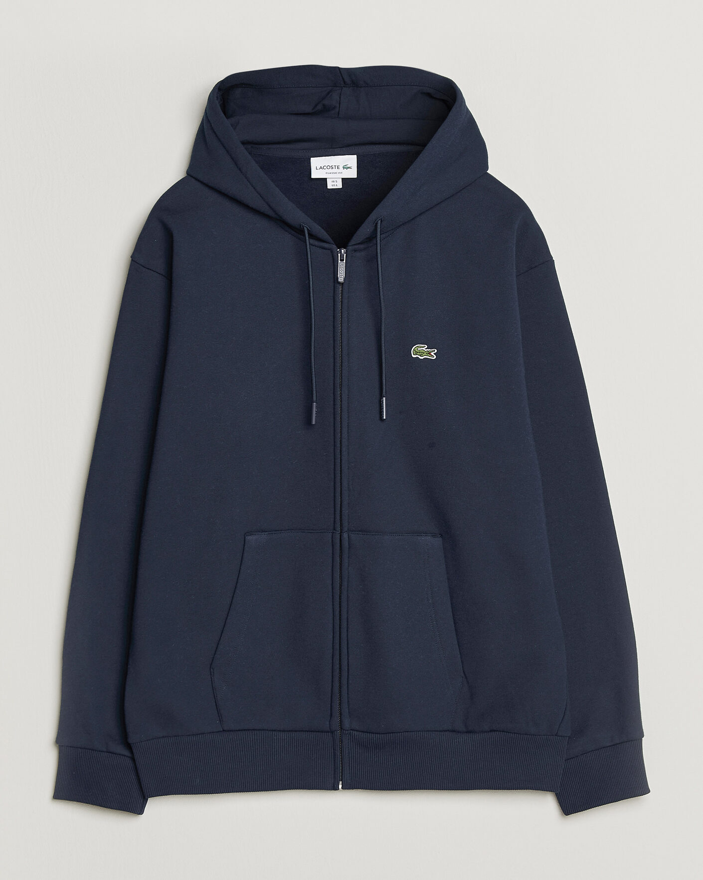 Uomini | Maglieria | Lacoste | Full Zip Hoodie Navy Blue