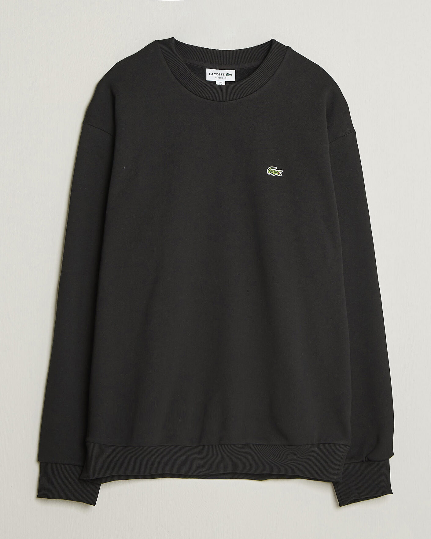 Uomini | Maglieria | Lacoste | Crew Neck Sweatshirt Black