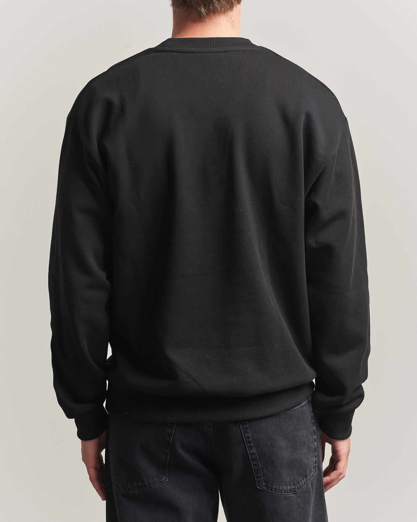 Uomini | Maglieria | Lacoste | Crew Neck Sweatshirt Black