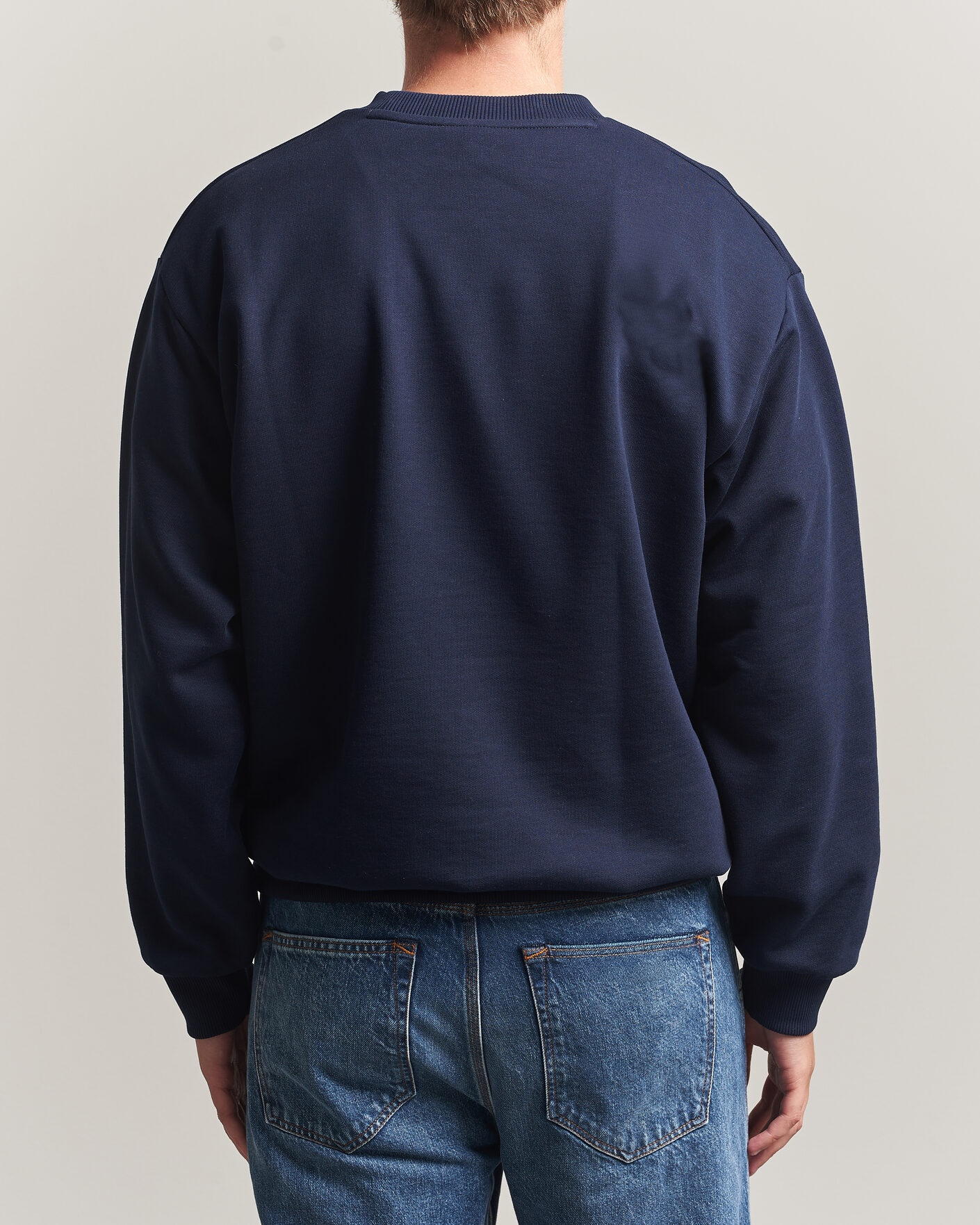 Uomini | Maglieria | Lacoste | Crew Neck Sweatshirt Navy Blue