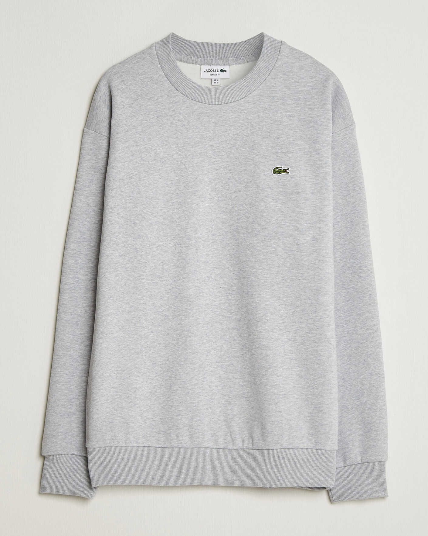 Uomini | Maglieria | Lacoste | Crew Neck Sweatshirt Silver Chine