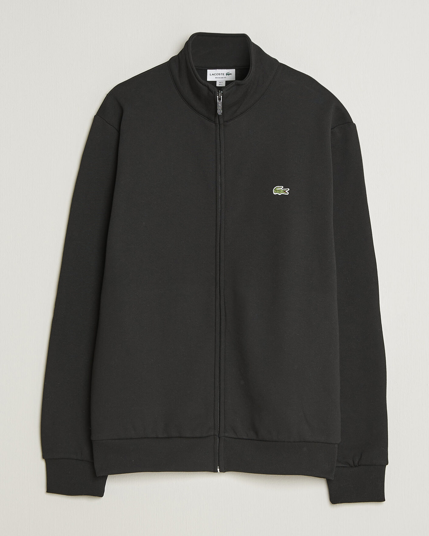 Uomini | Maglieria | Lacoste | Full Zip Sweater Black