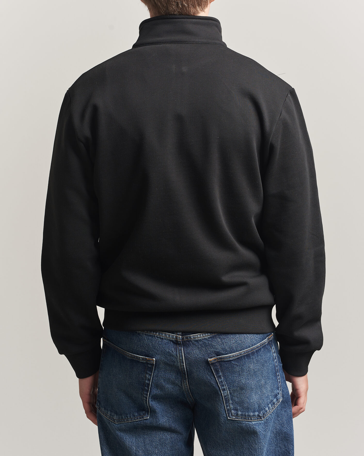 Uomini | Maglieria | Lacoste | Full Zip Sweater Black