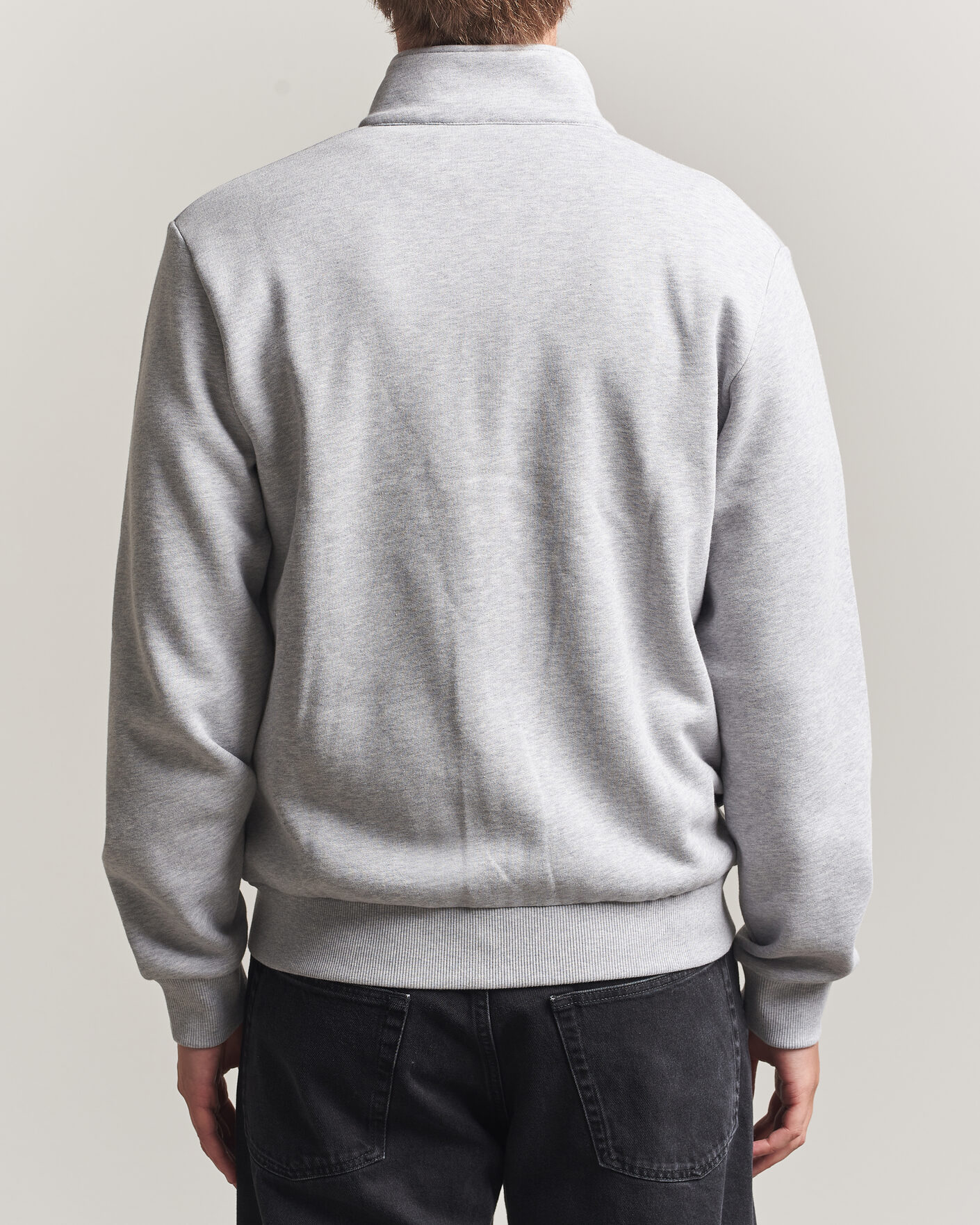 Uomini | Maglieria | Lacoste | Full Zip Sweater Silver Chine