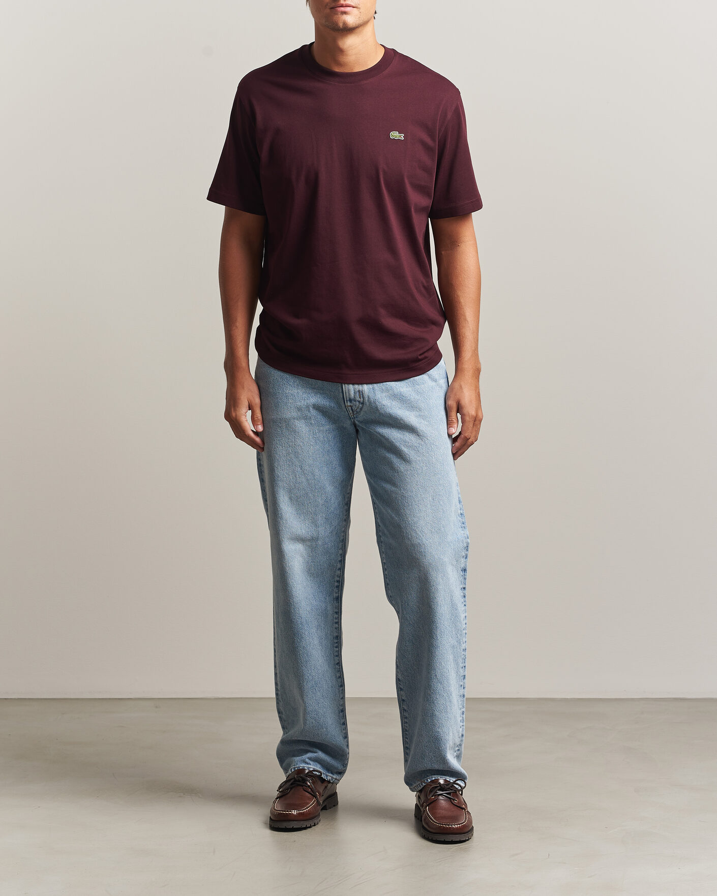 Uomini | T-shirt | Lacoste | Crew Neck T-Shirt Oxalis