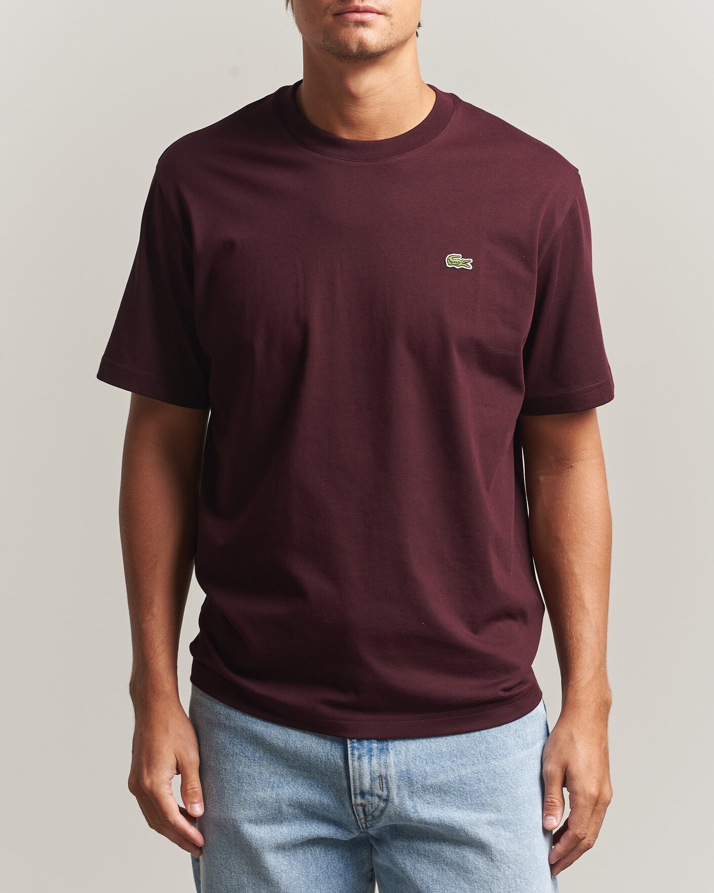 Uomini | T-shirt | Lacoste | Crew Neck T-Shirt Oxalis