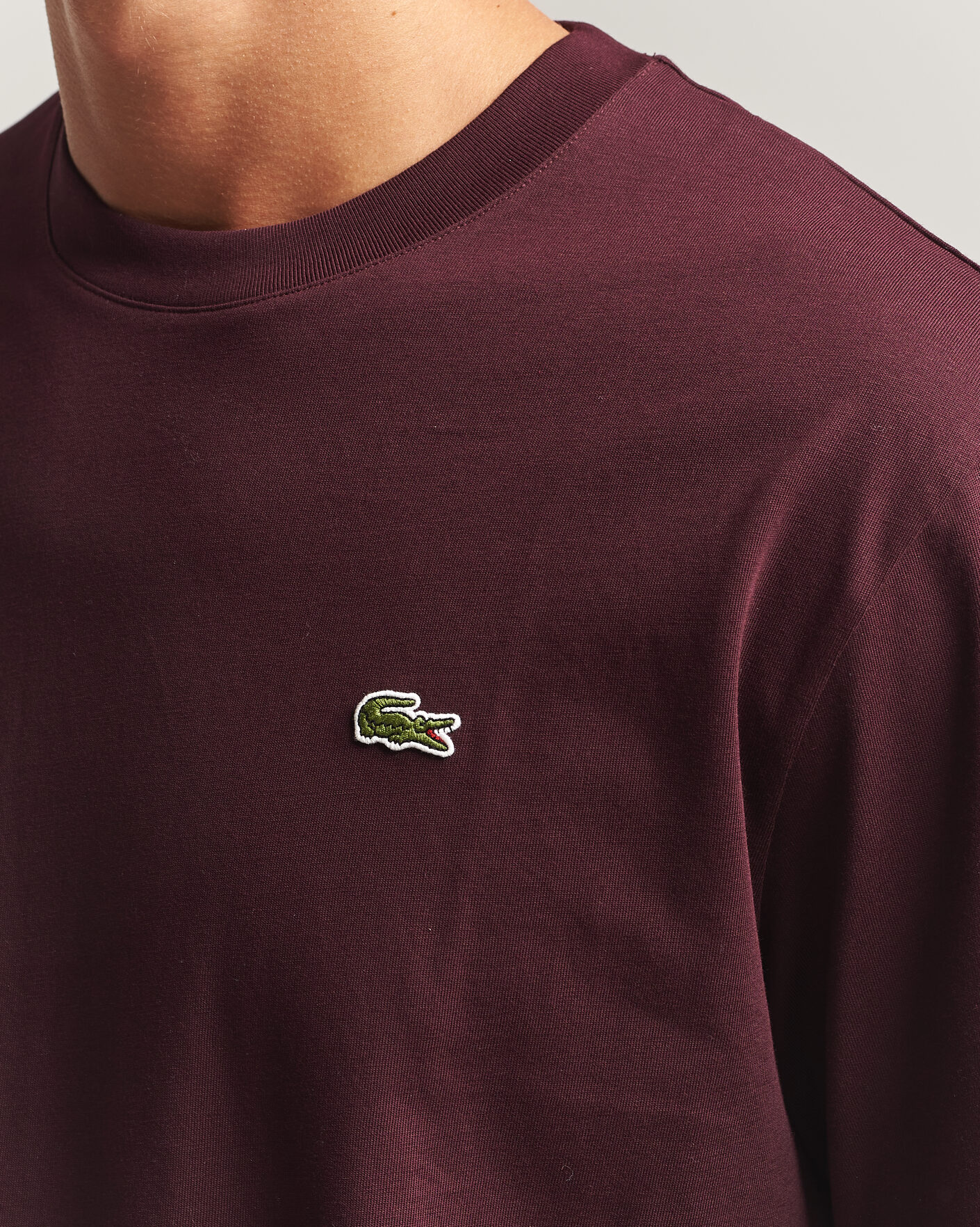 Uomini | T-shirt | Lacoste | Crew Neck T-Shirt Oxalis