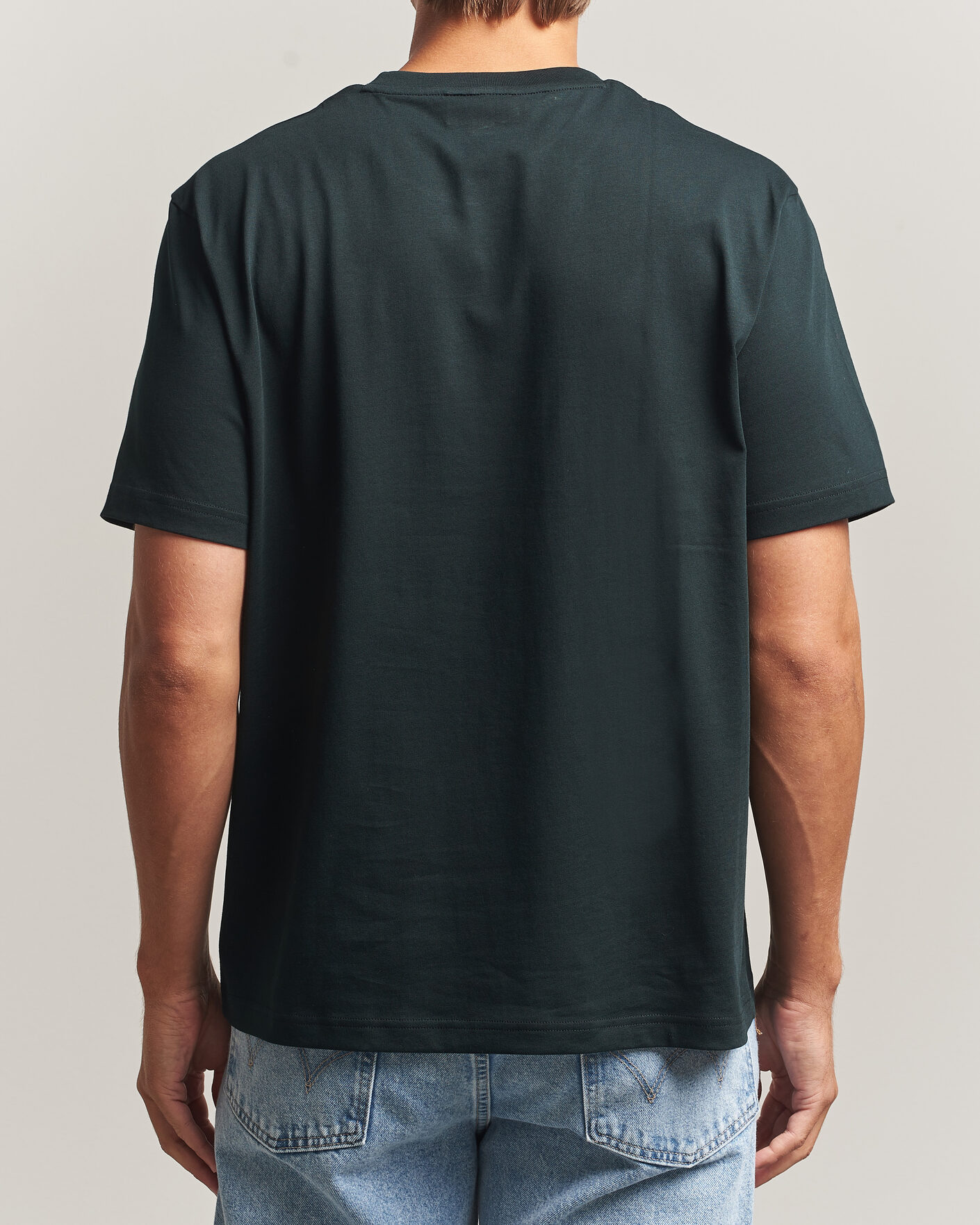 Uomini | T-shirt | Lacoste | Crew Neck T-Shirt Dark Varech
