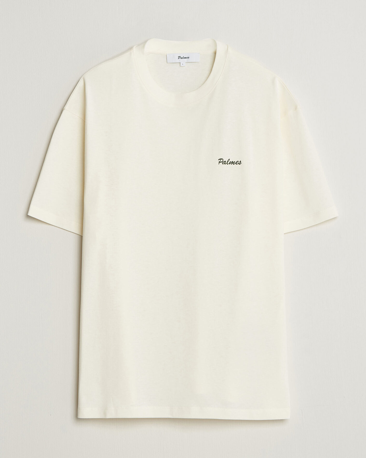 Uomini | T-shirt | Palmes | Logo T-Shirt Off White