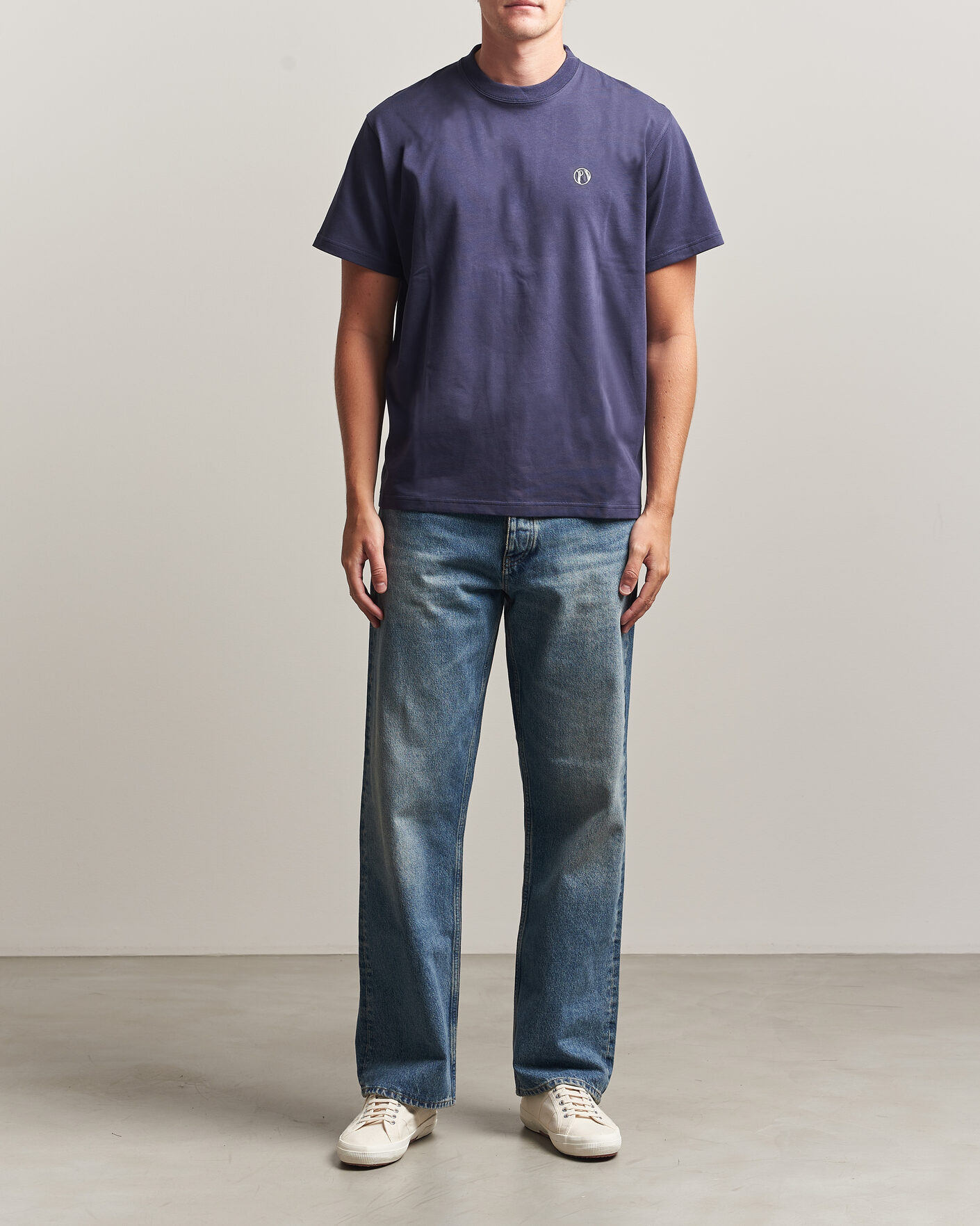 Uomini | T-shirt | Palmes | Ball T-Shirt Navy