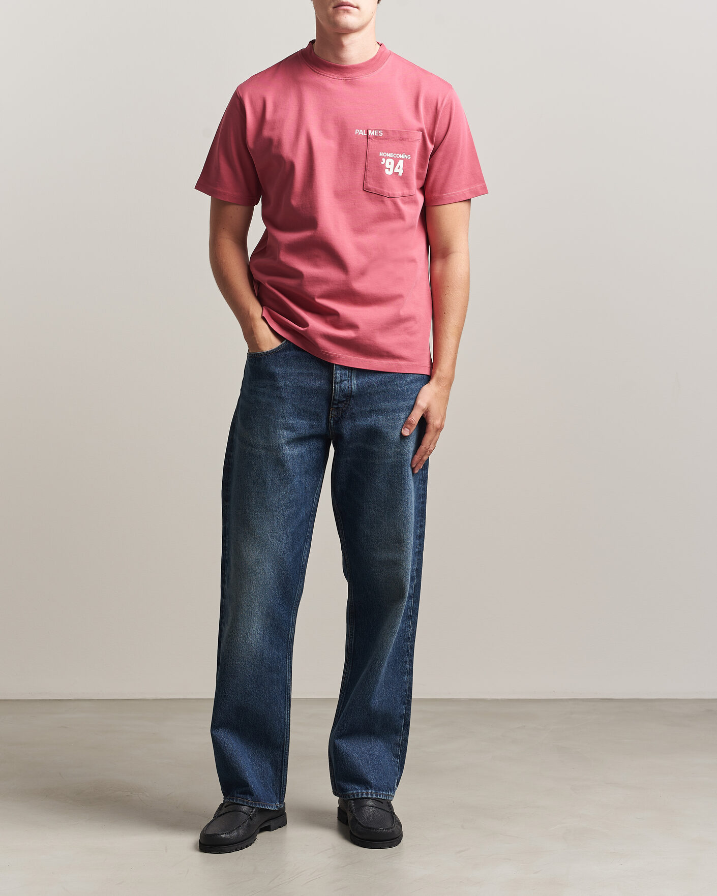 Uomini | T-shirt | Palmes | Forever Pocket T-Shirt Red