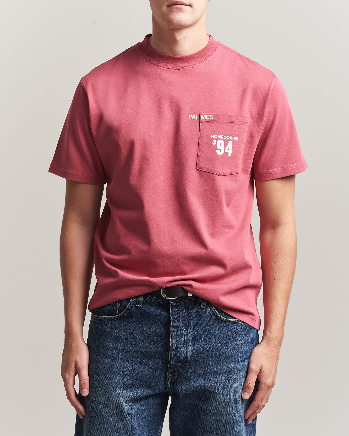 Uomini | T-shirt | Palmes | Forever Pocket T-Shirt Red