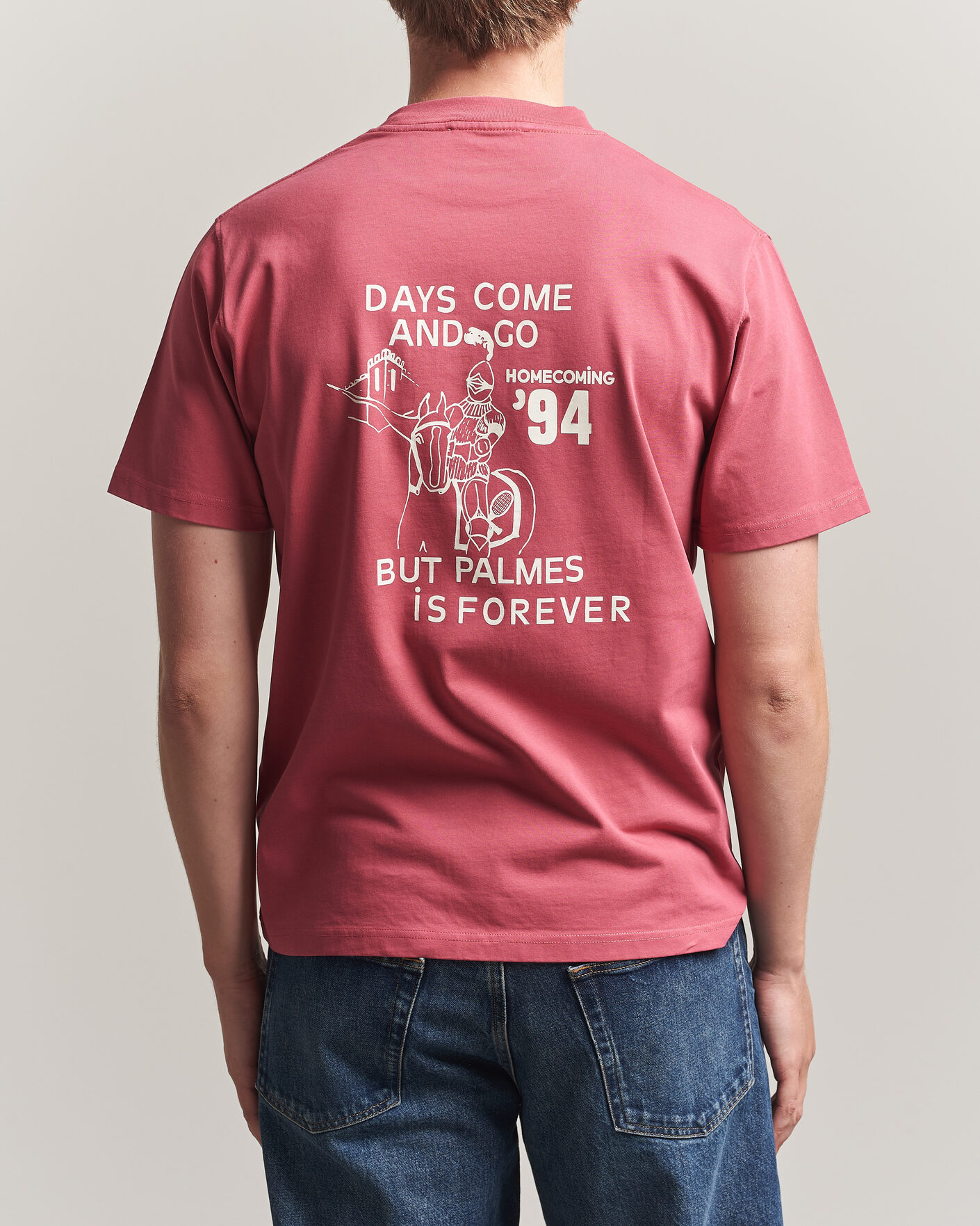 Uomini | T-shirt | Palmes | Forever Pocket T-Shirt Red