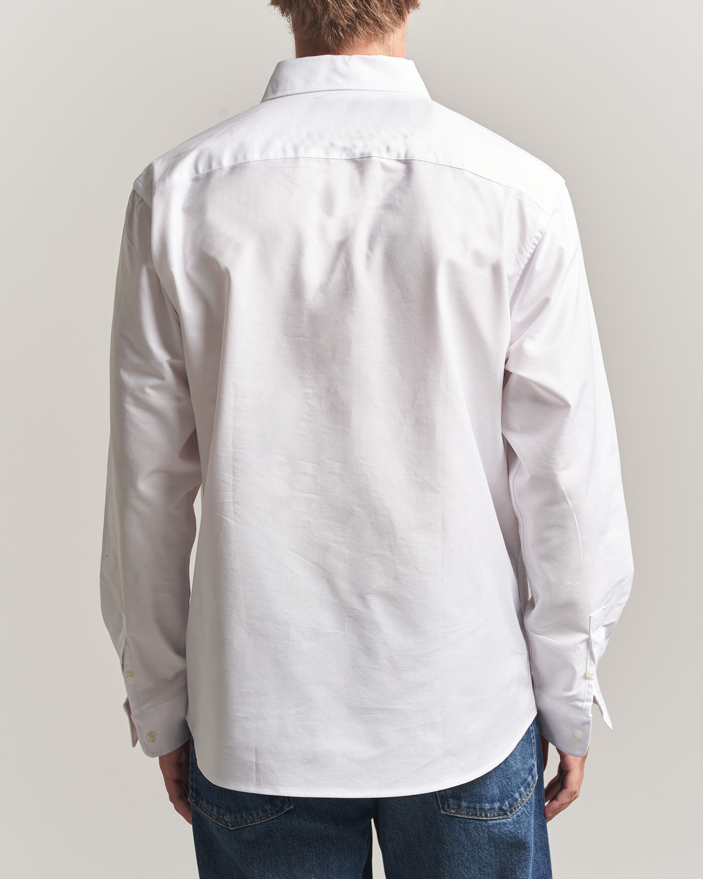Uomini | Camicie | Palmes | Deuce Oxford Shirt White