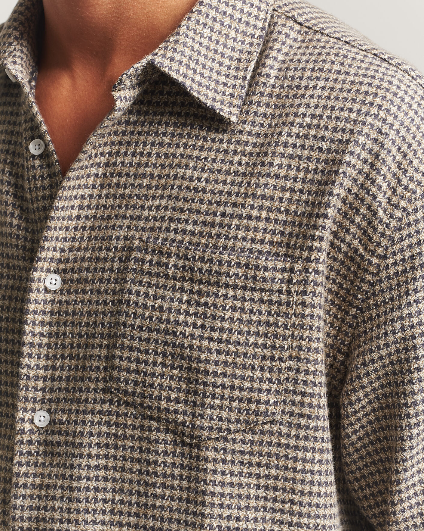 Uomini | Camicie | Palmes | Serve Shirt Olive Check