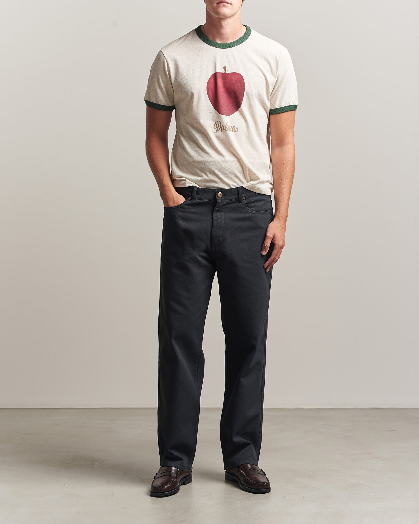 Uomini | Pantaloni | Palmes | Coarse Trousers Black