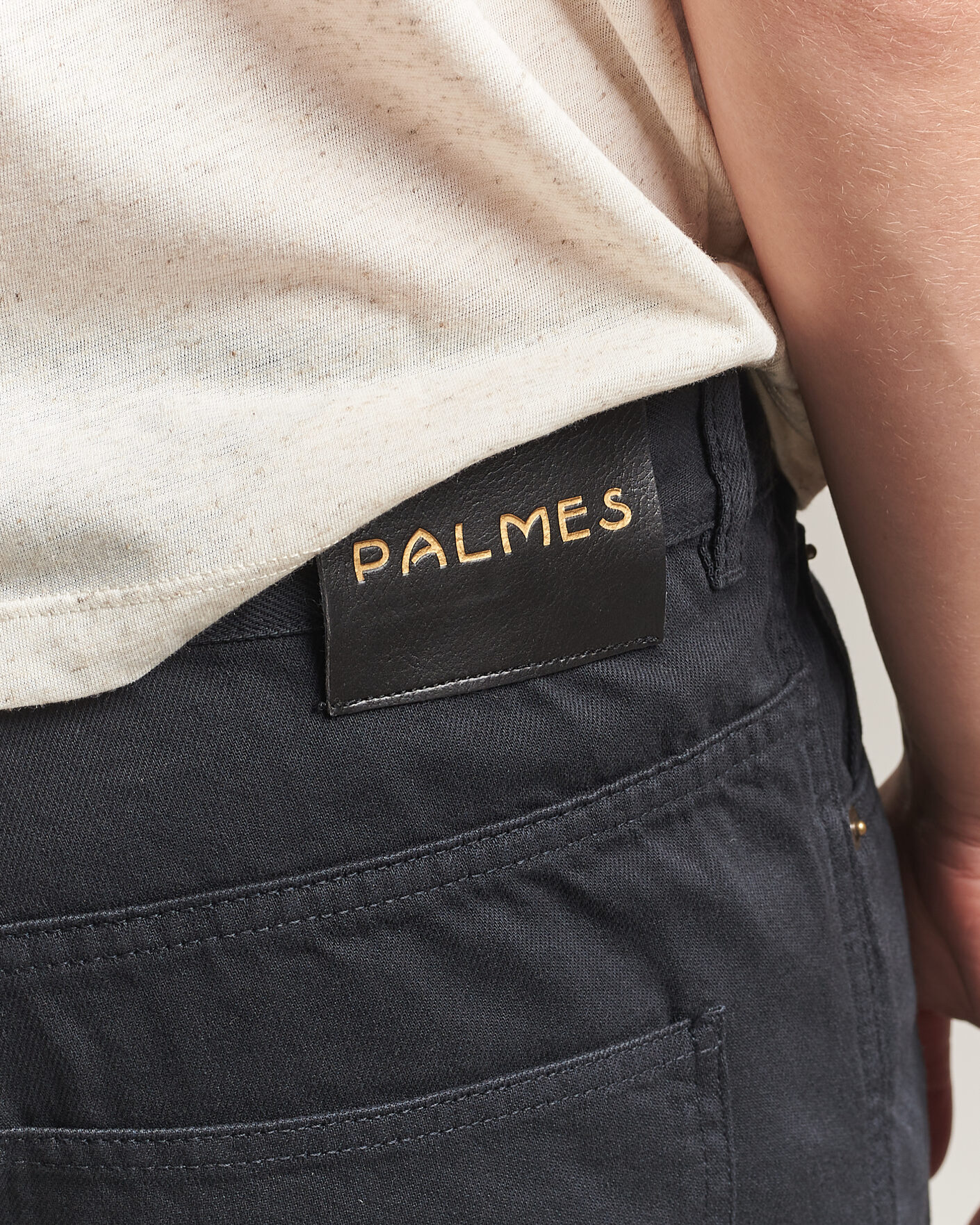 Uomini | Pantaloni | Palmes | Coarse Trousers Black