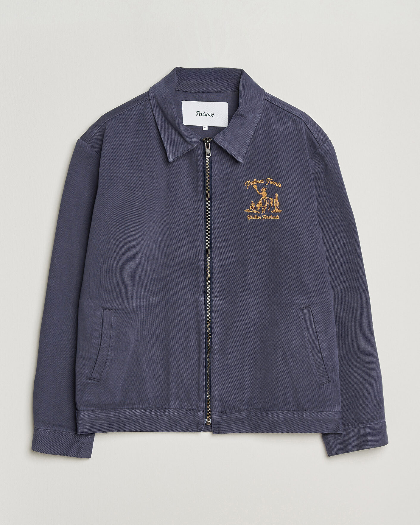 Uomini | Giacche | Palmes | Western Zip Jacket Navy