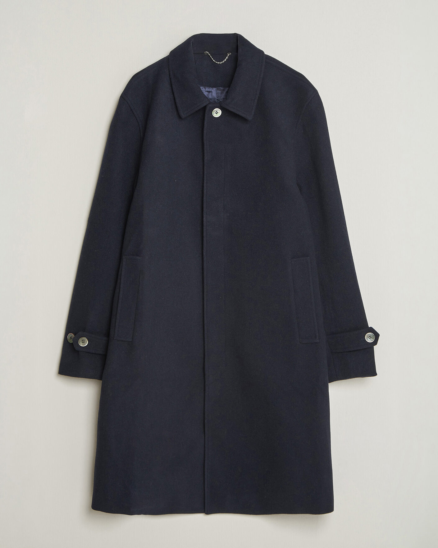 Uomini | Giacche | Palmes | Cedric Wool Coat Navy