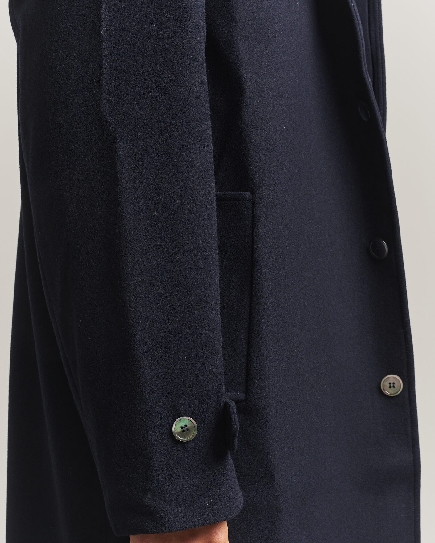 Uomini | Giacche | Palmes | Cedric Wool Coat Navy