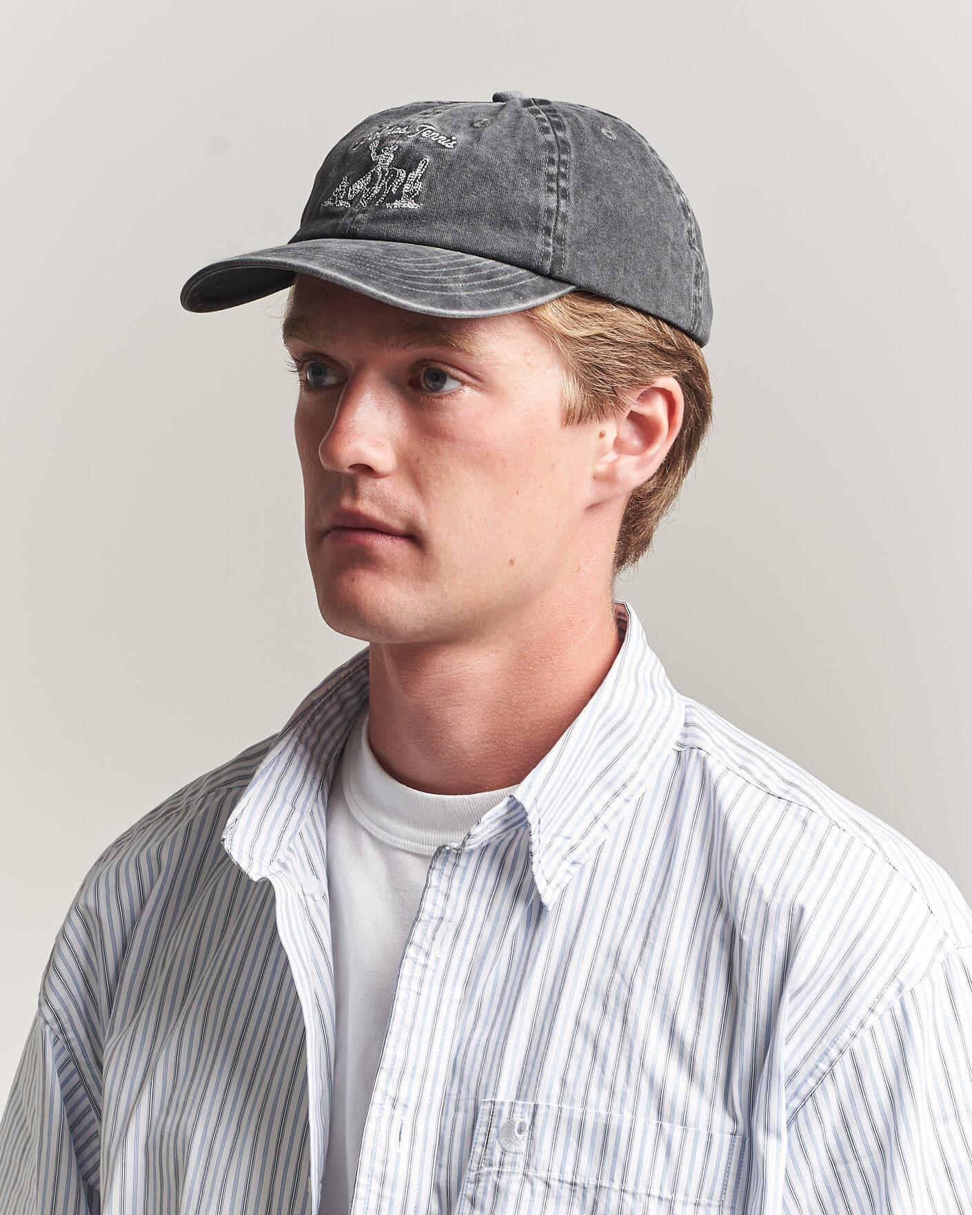Uomini | Cappelli & Berretti | Palmes | Western 6-Panel Cap Charcoal