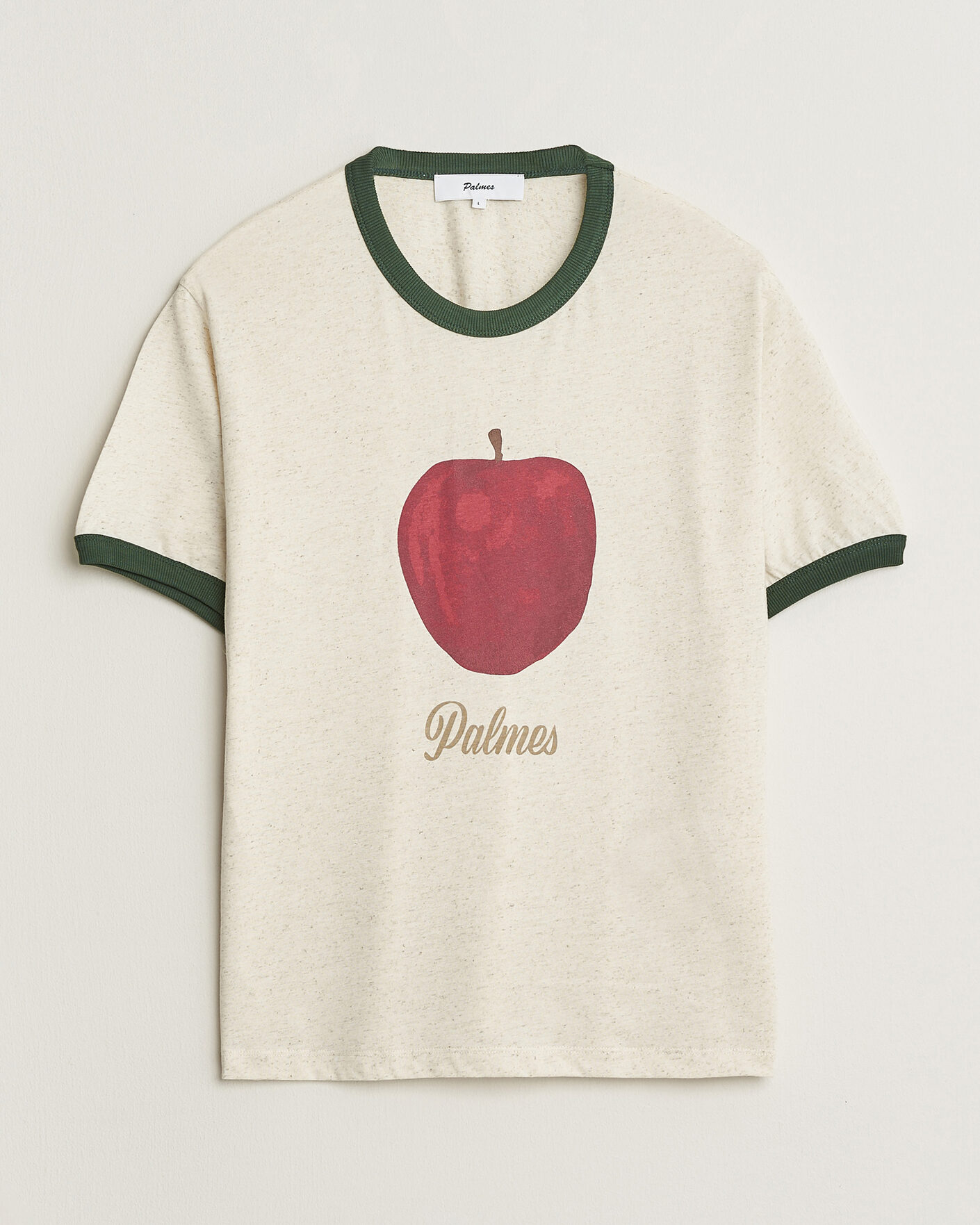 Uomini | T-shirt | Palmes | Apple Ringer T-Shirt Broken White