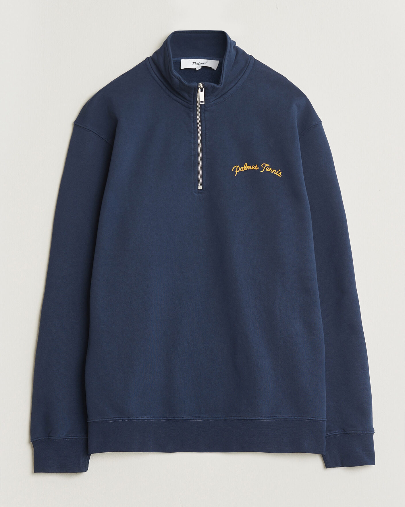 Uomini | Maglieria | Palmes | Western Zip Sweatshirt Navy
