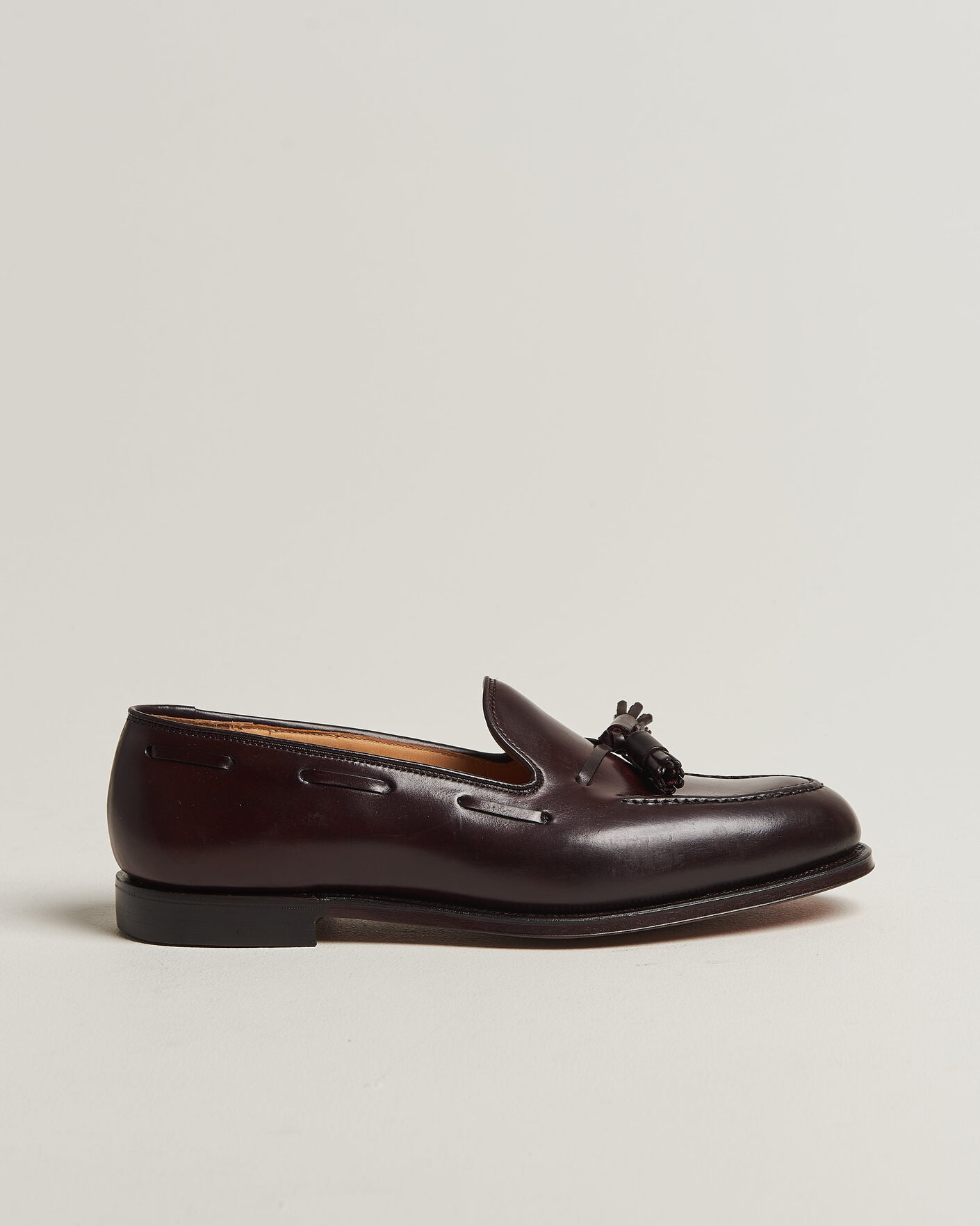 Uomini | Mocassini | Crockett & Jones | Cavendish Burgundy Shell Cordovan