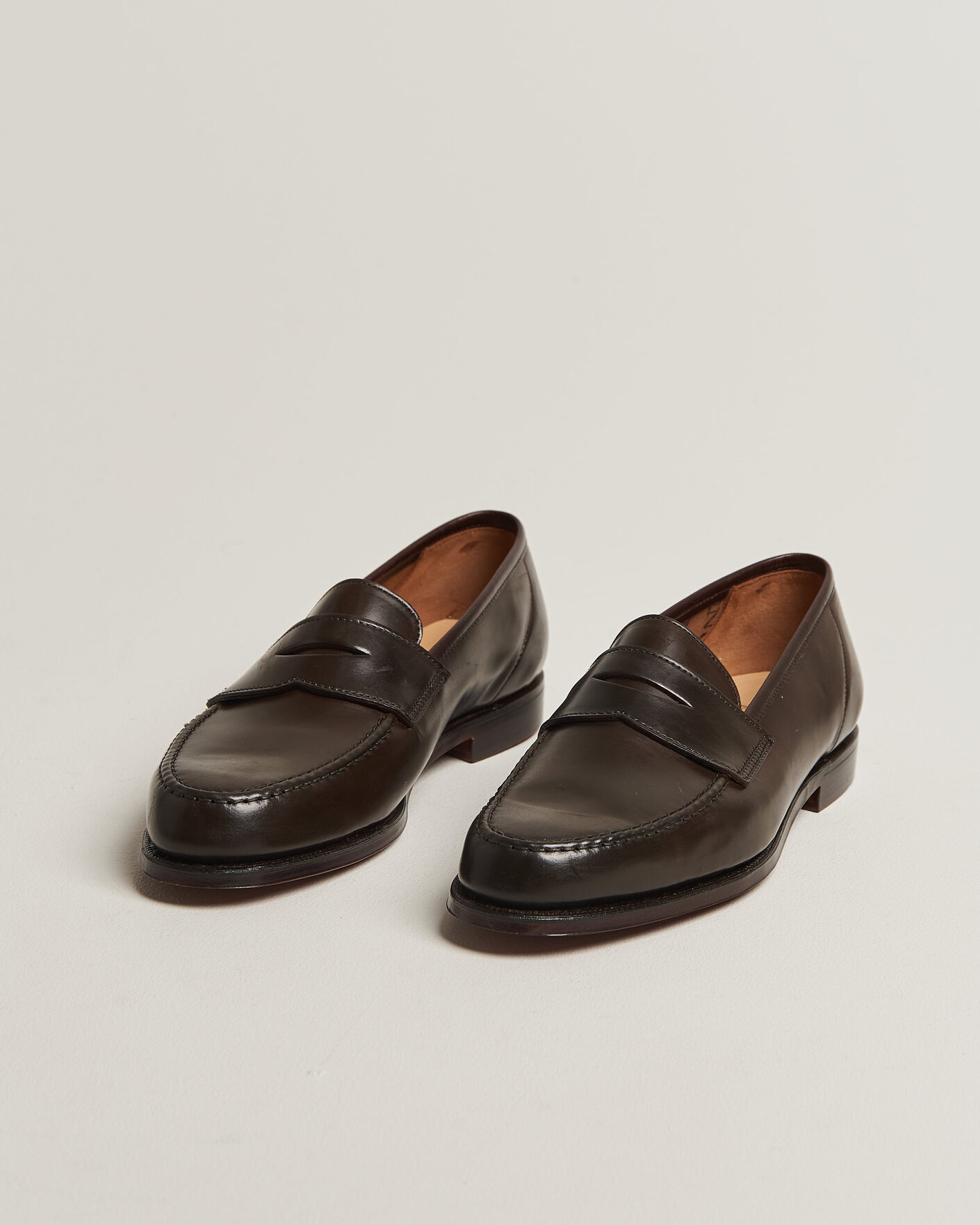 Uomini | Mocassini | Crockett & Jones | Harvard Dark Brown Shell Cordovan