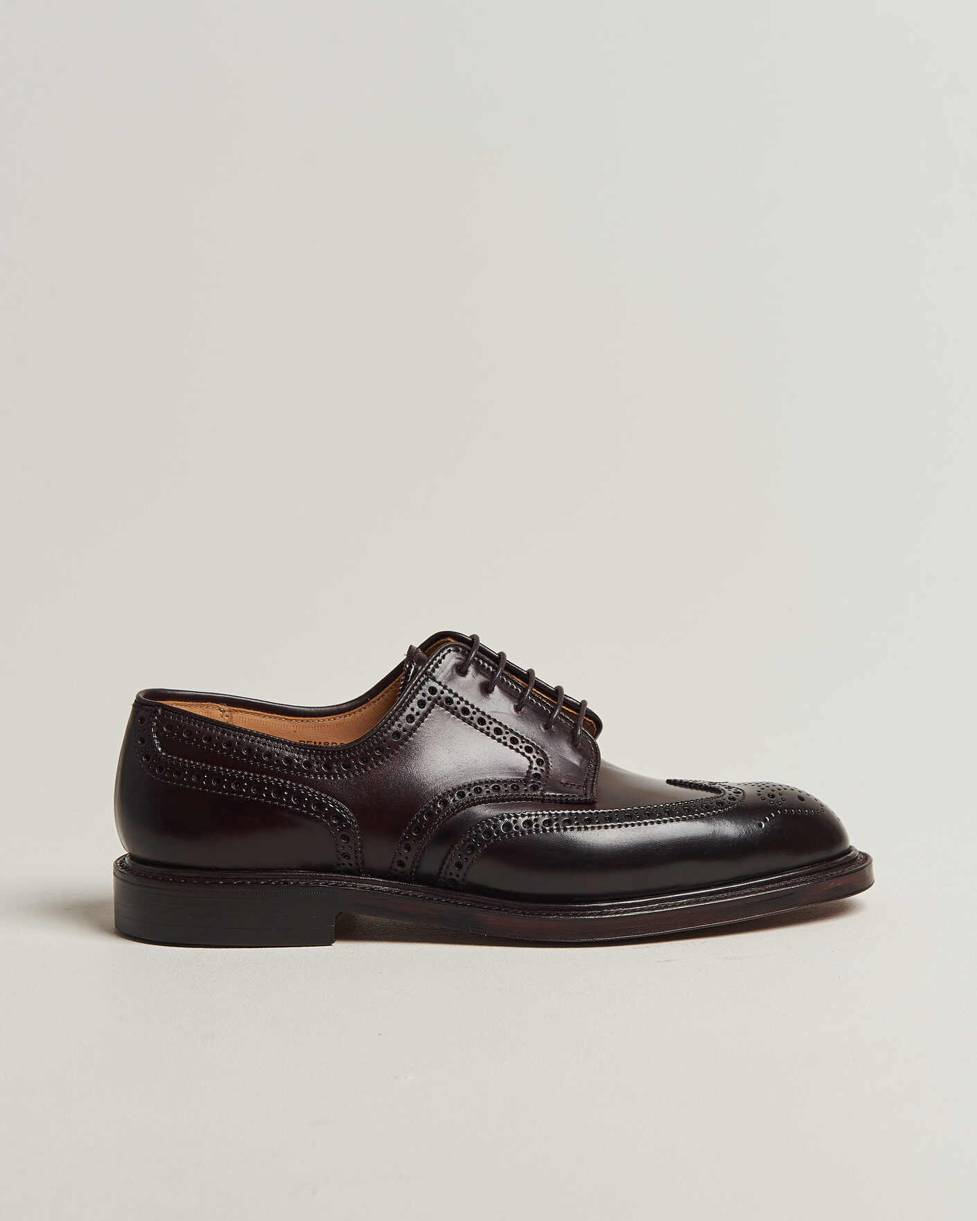 Uomini | Brogues | Crockett & Jones | Pembroke Burgundy Shell Cordovan
