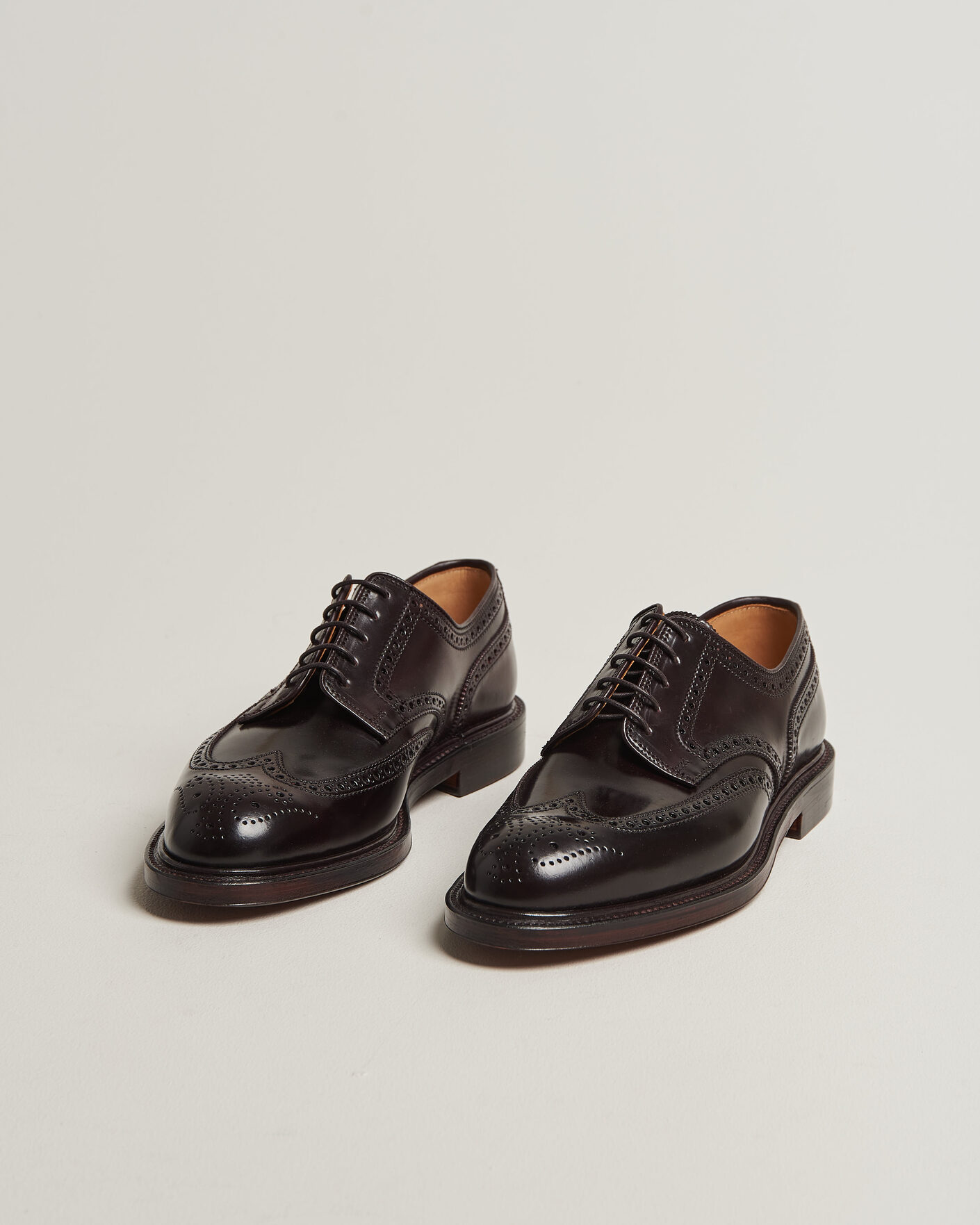 Uomini | Brogues | Crockett & Jones | Pembroke Burgundy Shell Cordovan