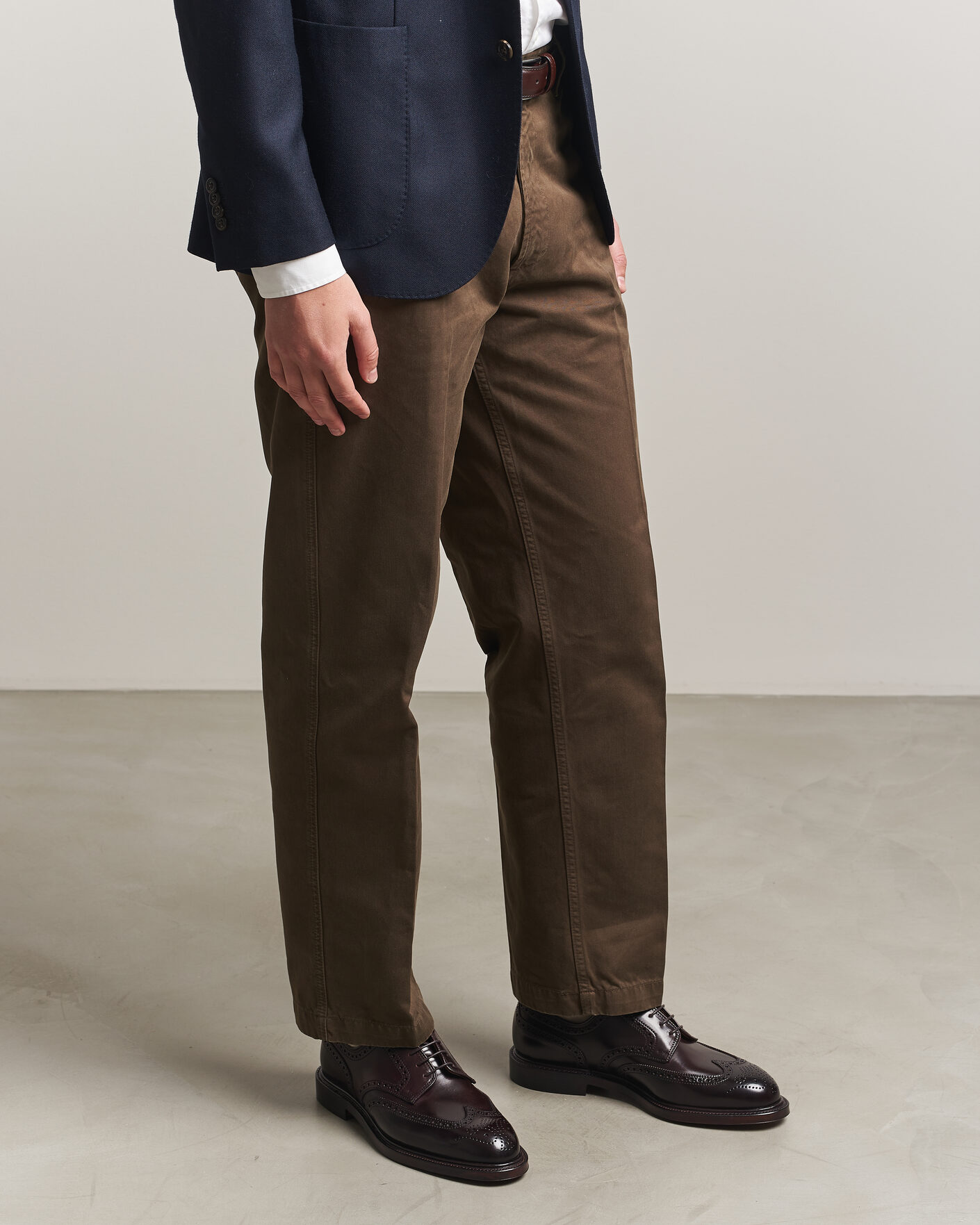 Uomini | Brogues | Crockett & Jones | Pembroke Burgundy Shell Cordovan