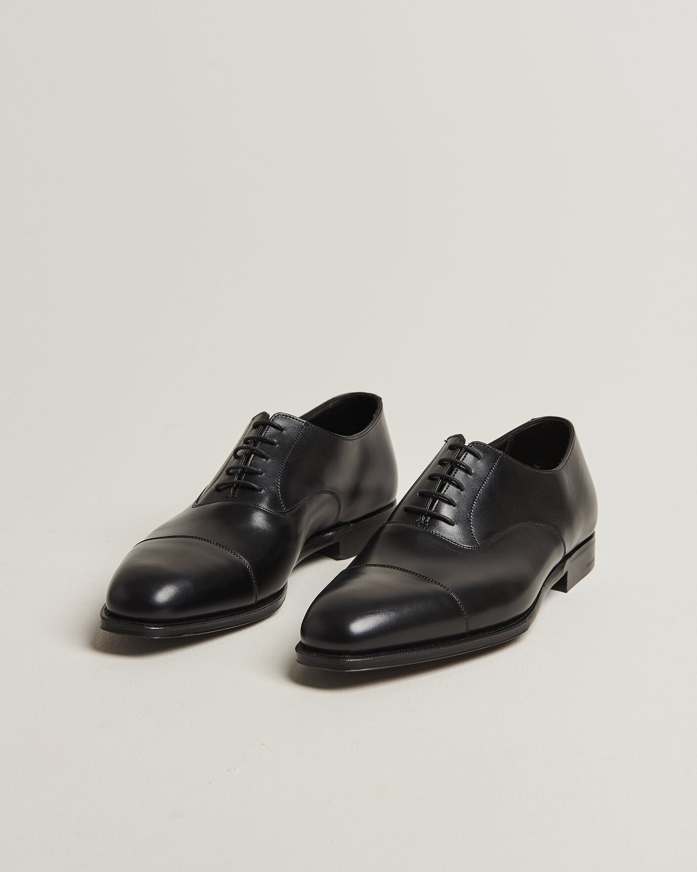 Uomini | Scarpe Oxford | Crockett & Jones | Audley Handgrade Oxford Black Calf