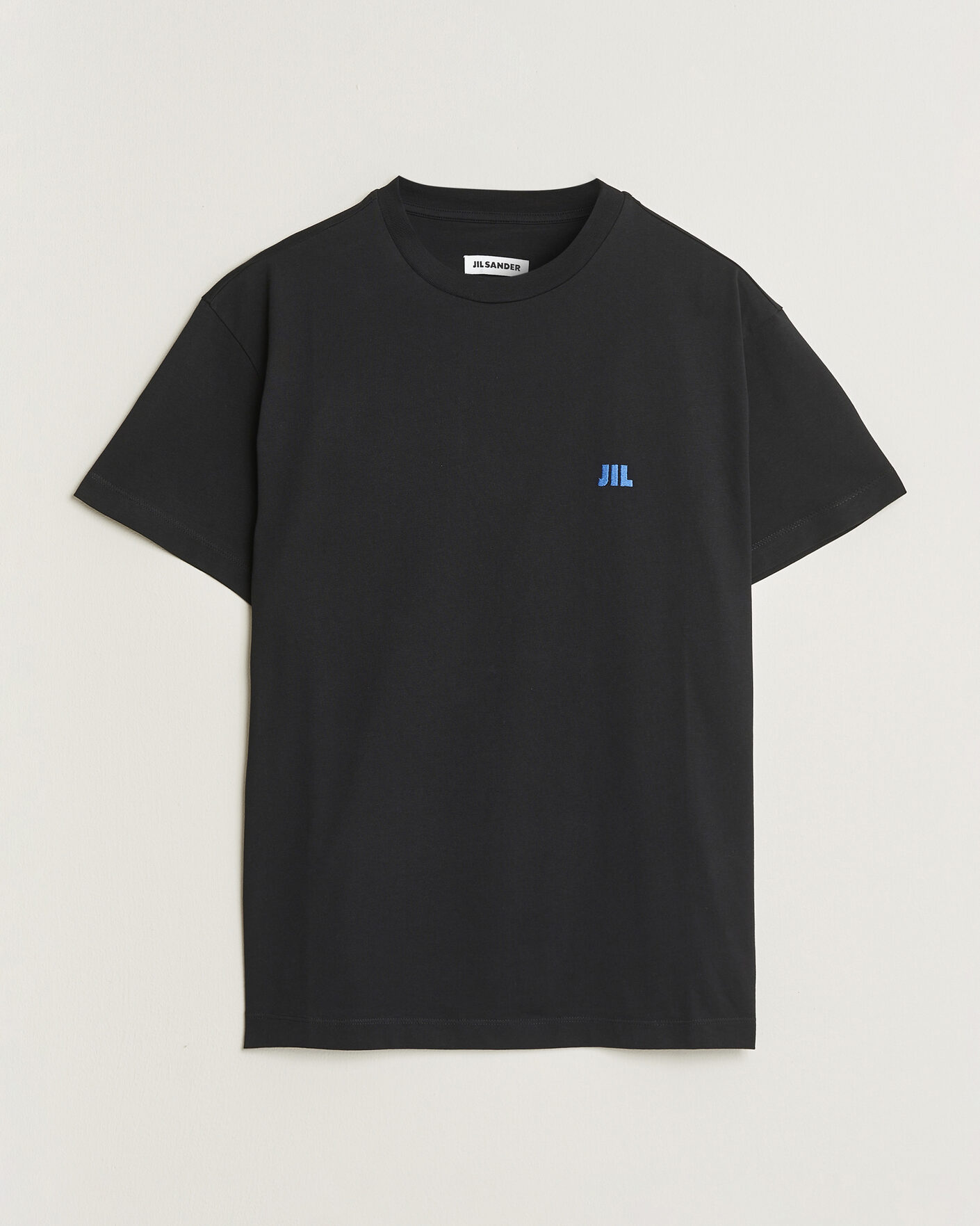 Uomini | T-shirt | Jil Sander | Short Sleeve Jil Logo T-Shirt Black
