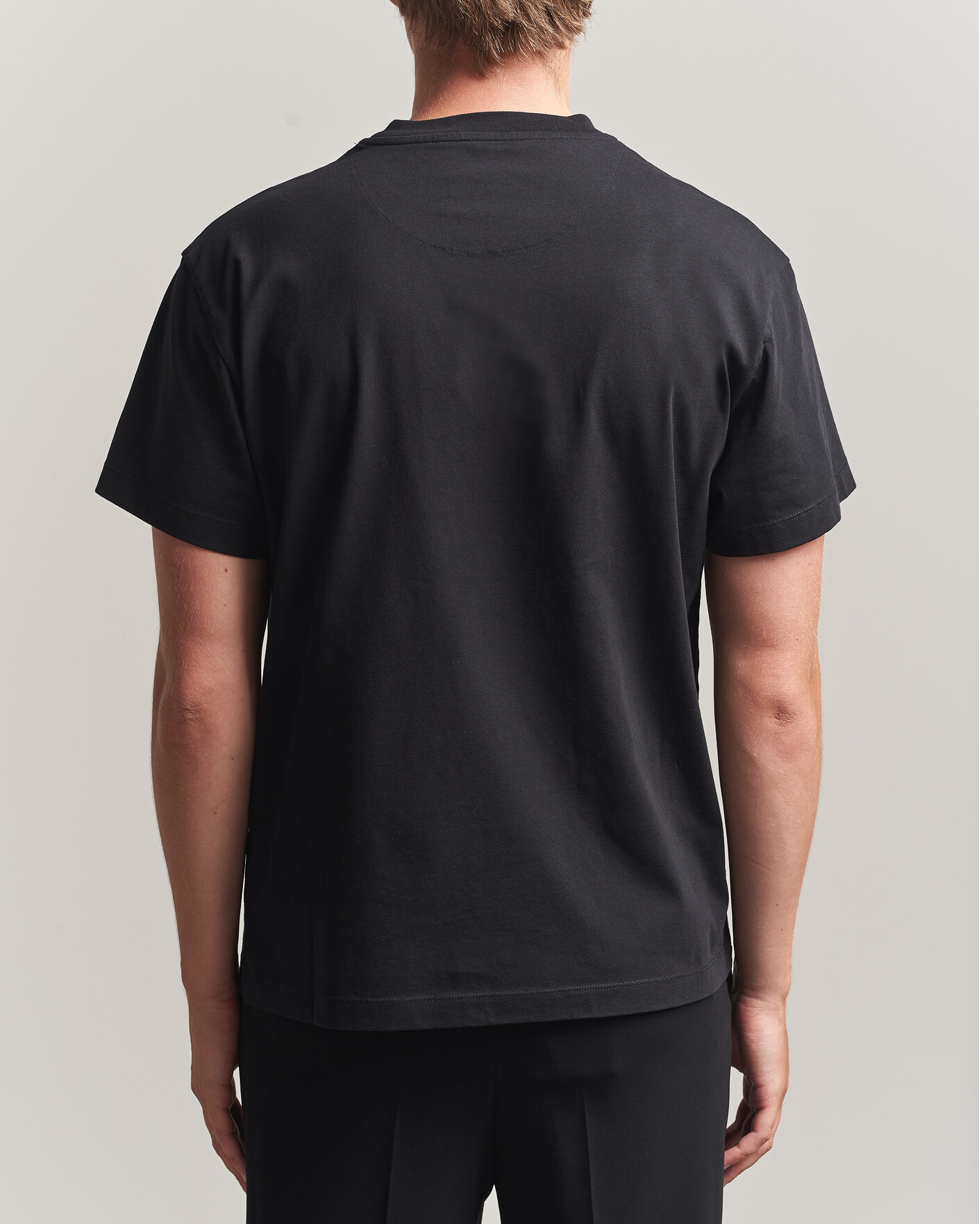Uomini | T-shirt | Jil Sander | Short Sleeve Jil Logo T-Shirt Black