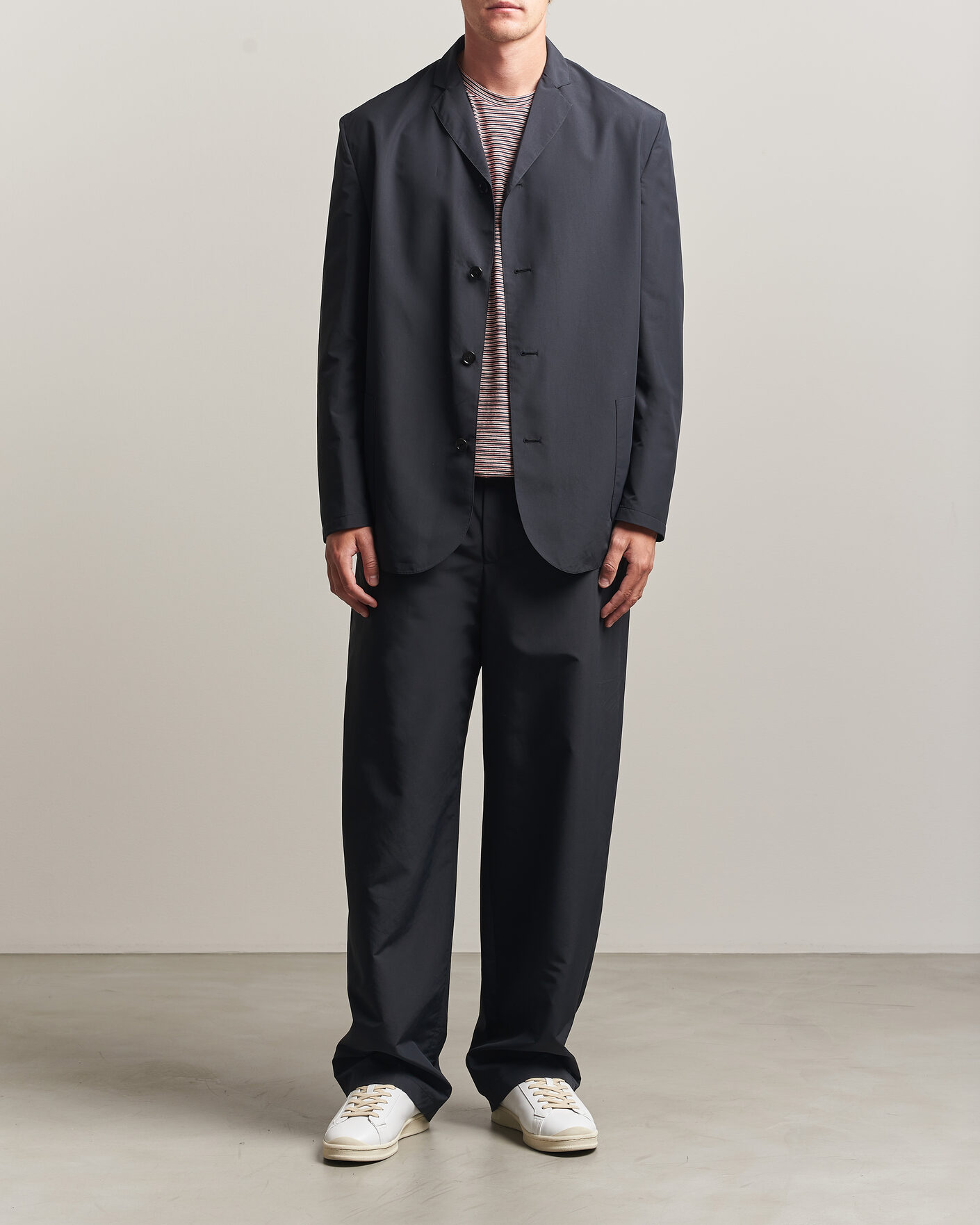 Uomini | Pantaloni | Jil Sander | Drawstring Trousers Black