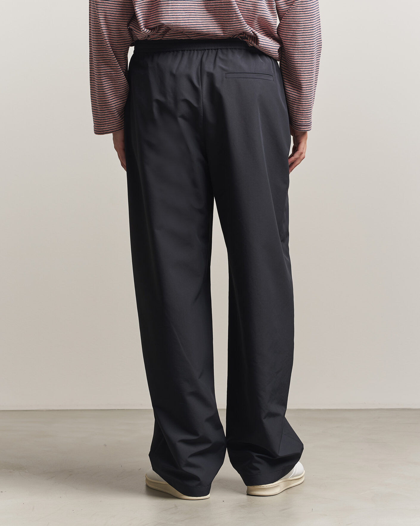 Uomini | Pantaloni | Jil Sander | Drawstring Trousers Black