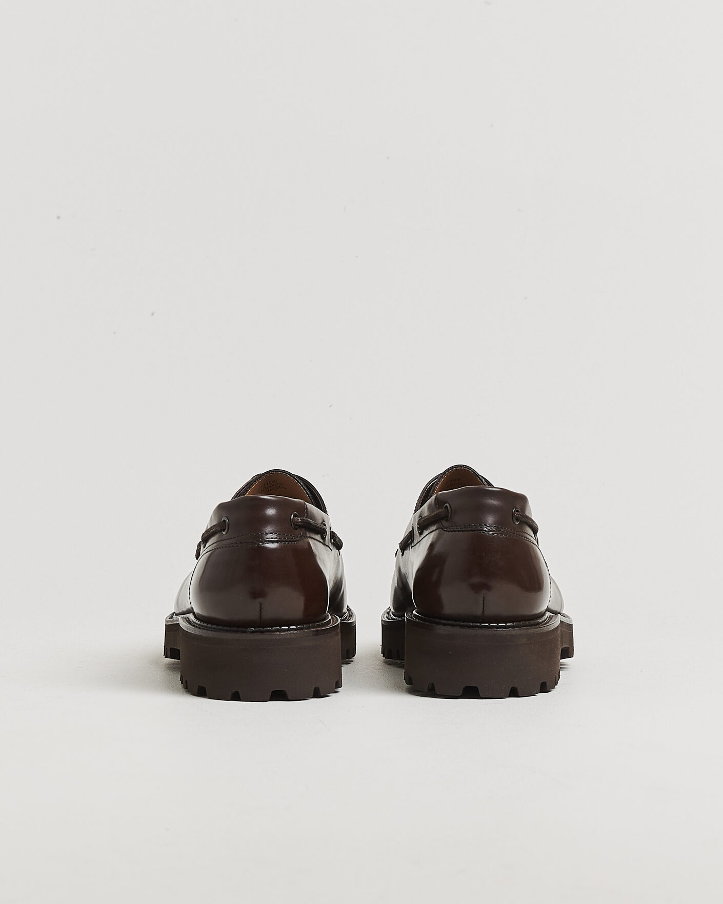 Uomini | Scarpe derby | John Lobb | Tide Moc Toe Derby Dark Brown Calf